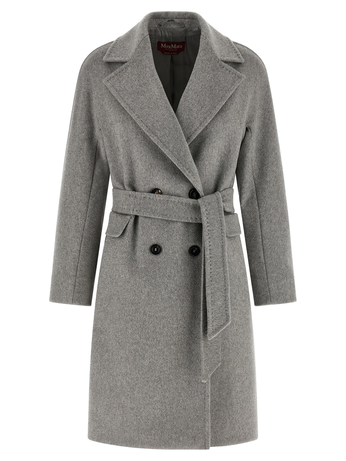 Gray Cashmere Coat