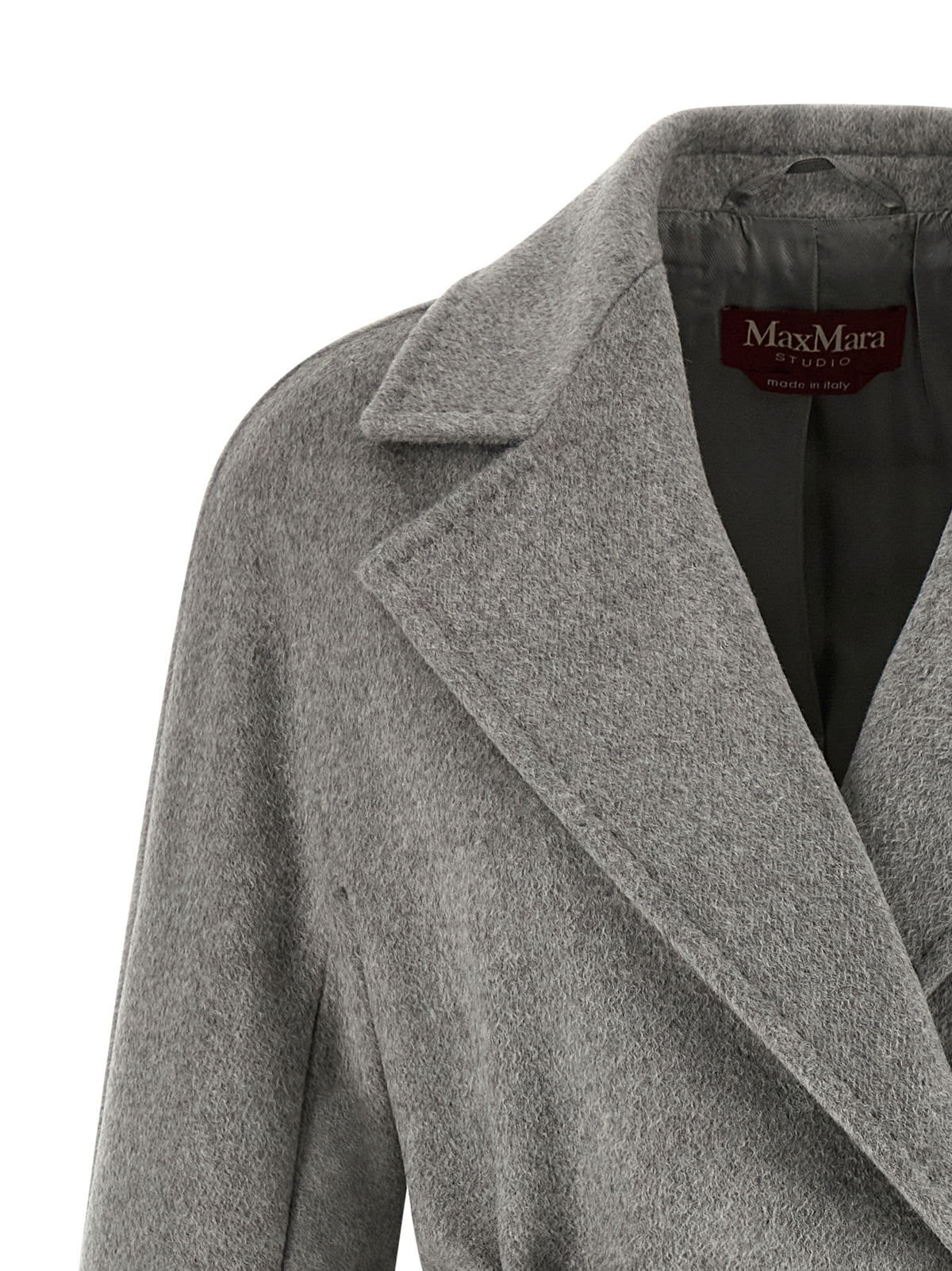 Gray Cashmere Coat