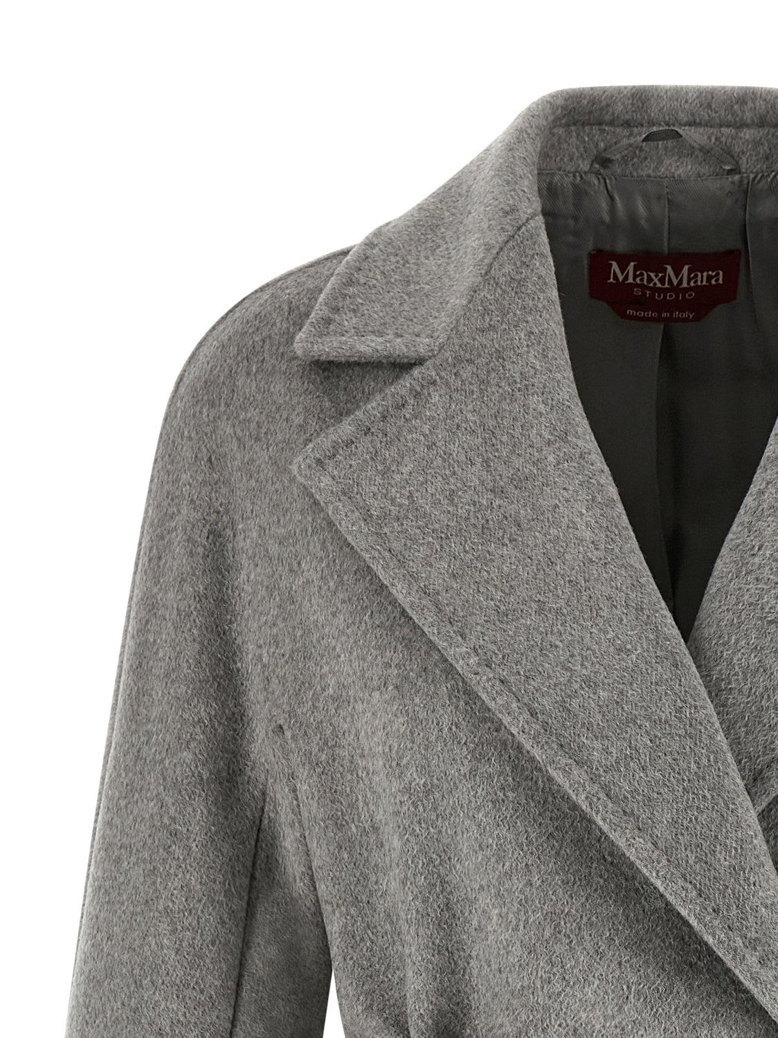 Gray Cashmere Coat