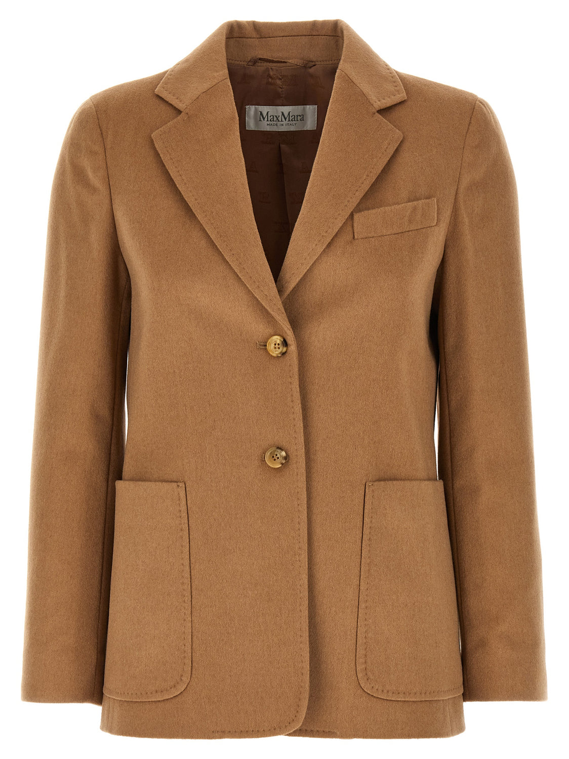 Beige Wool Blazer