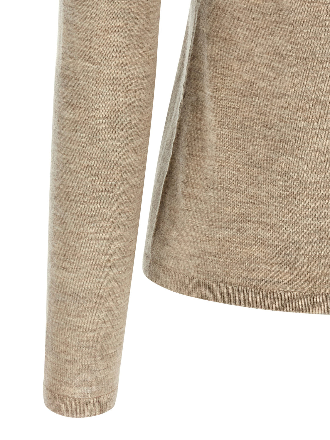 Beige Cashmere Cardigan