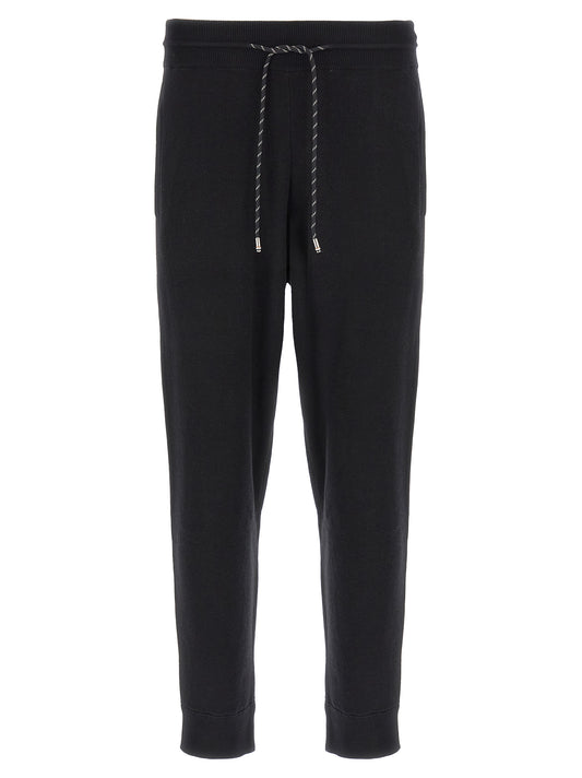 Black Cotton Joggers (Workout Pants)