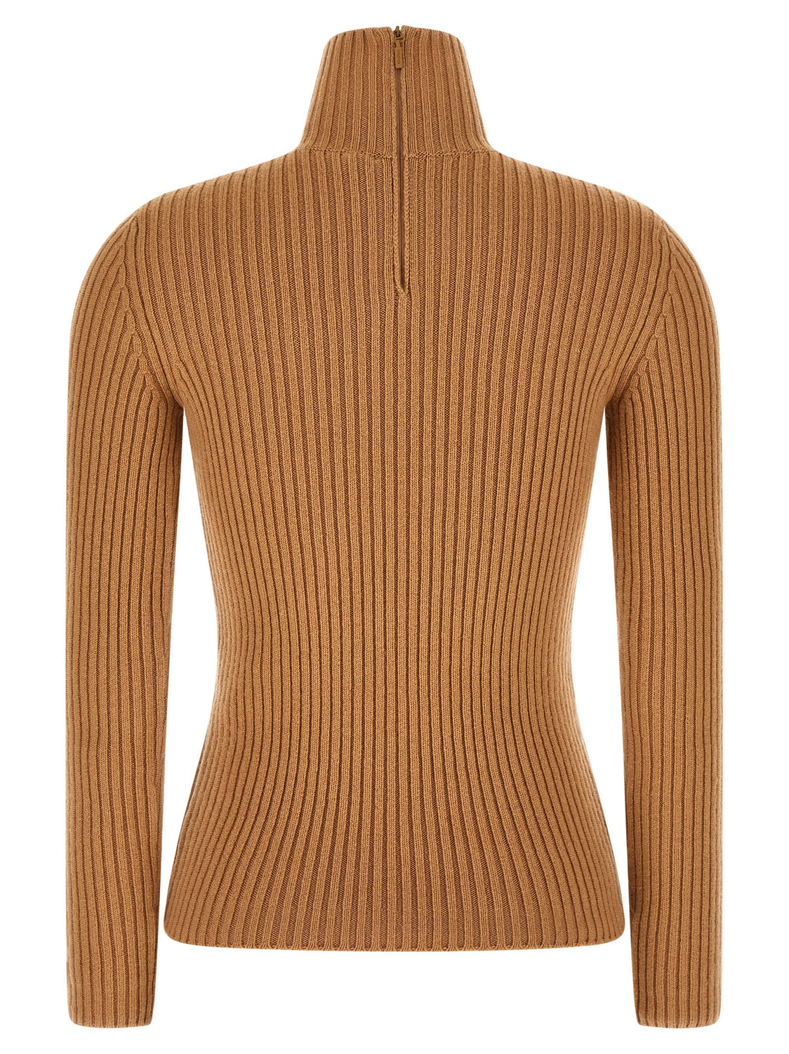 Beige Wool Cardigan