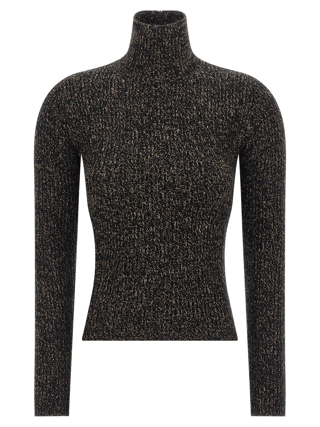Black Wool Cardigan