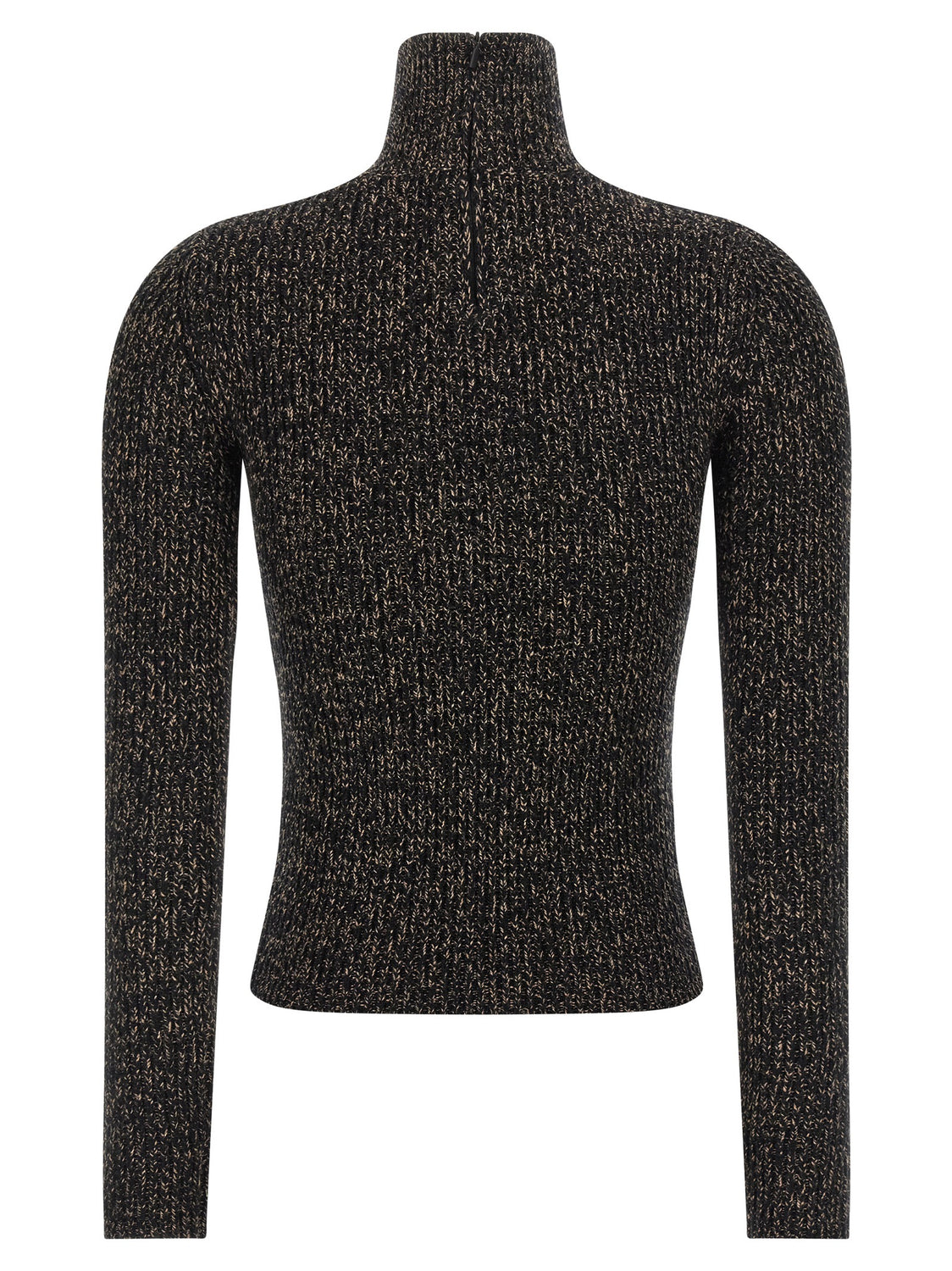 Black Wool Cardigan