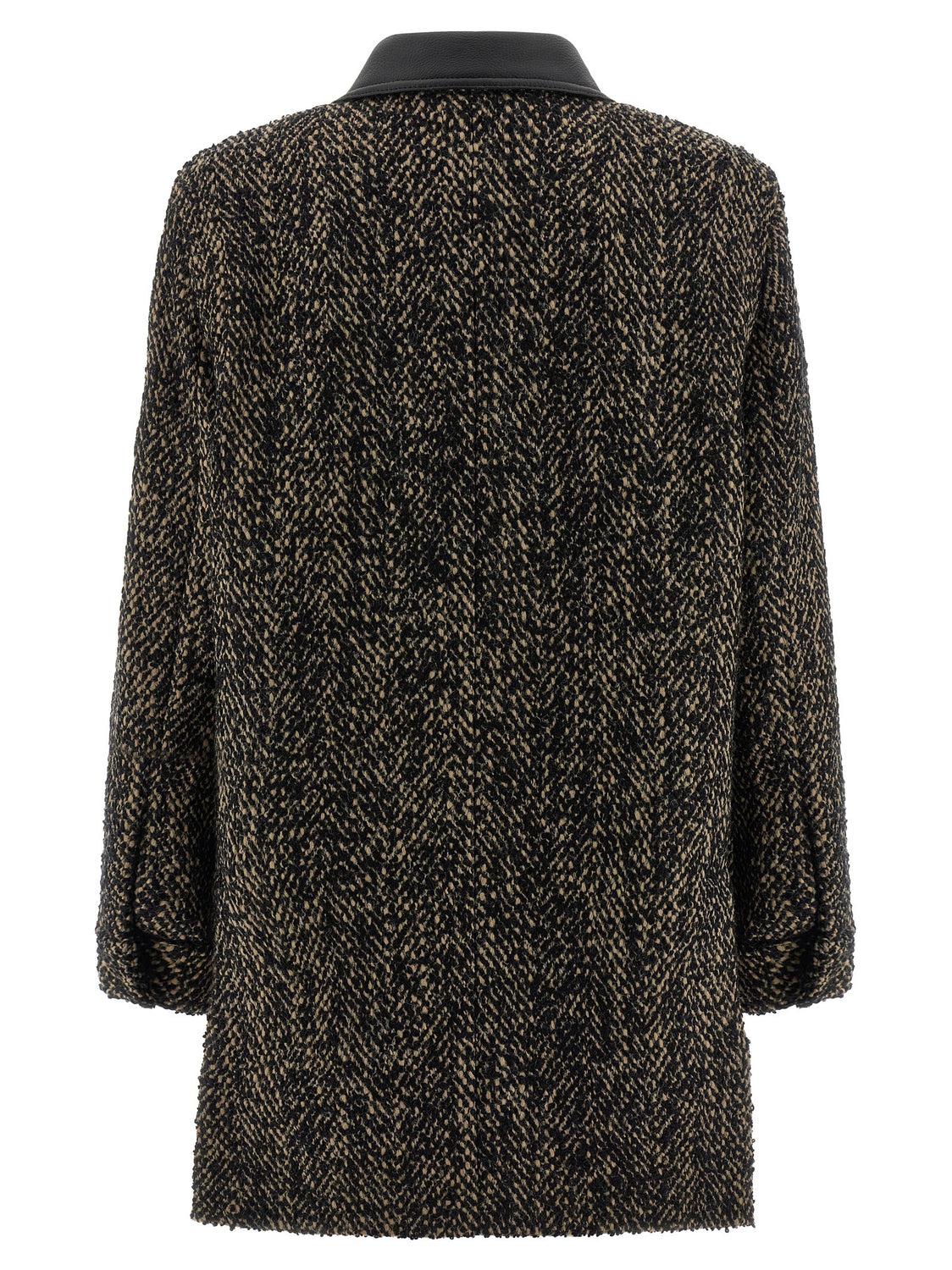 Multicolor Virgin Wool Shell Jacket