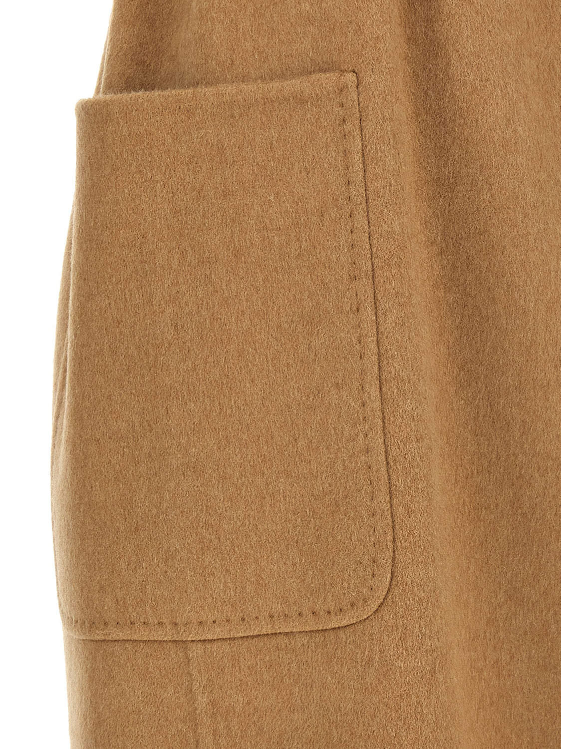 Beige Wool Coat