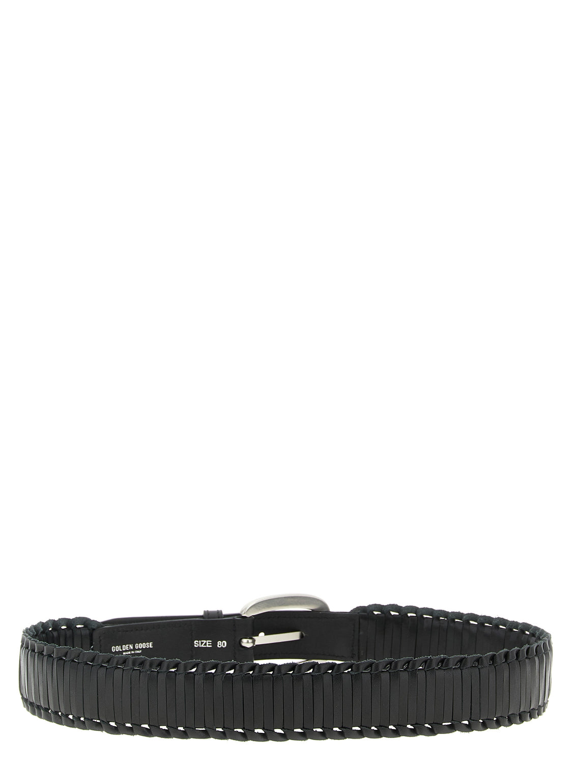 Black Cowhide Regular Belt