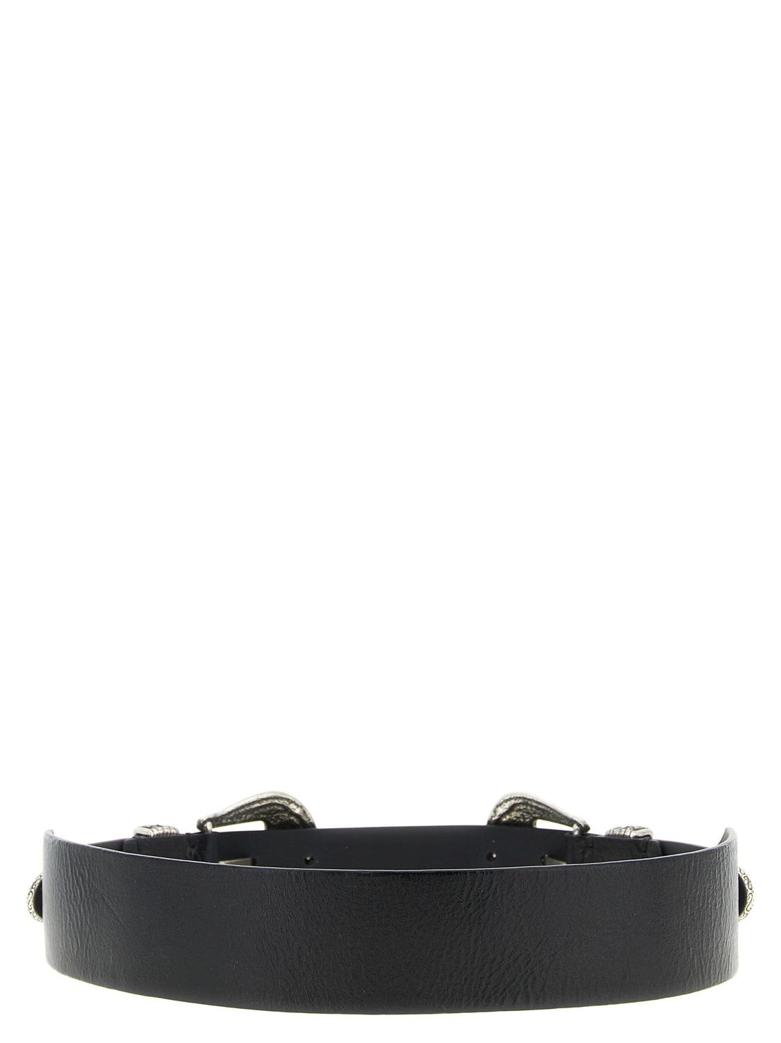 Black Cowhide Regular Belt