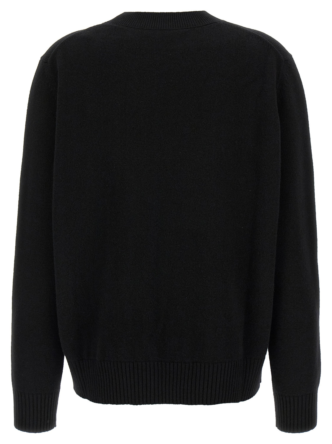 Black Wool Cardigan