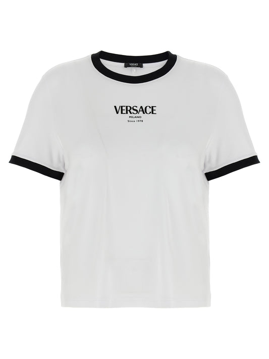Bicolor Viscose T-Shirt