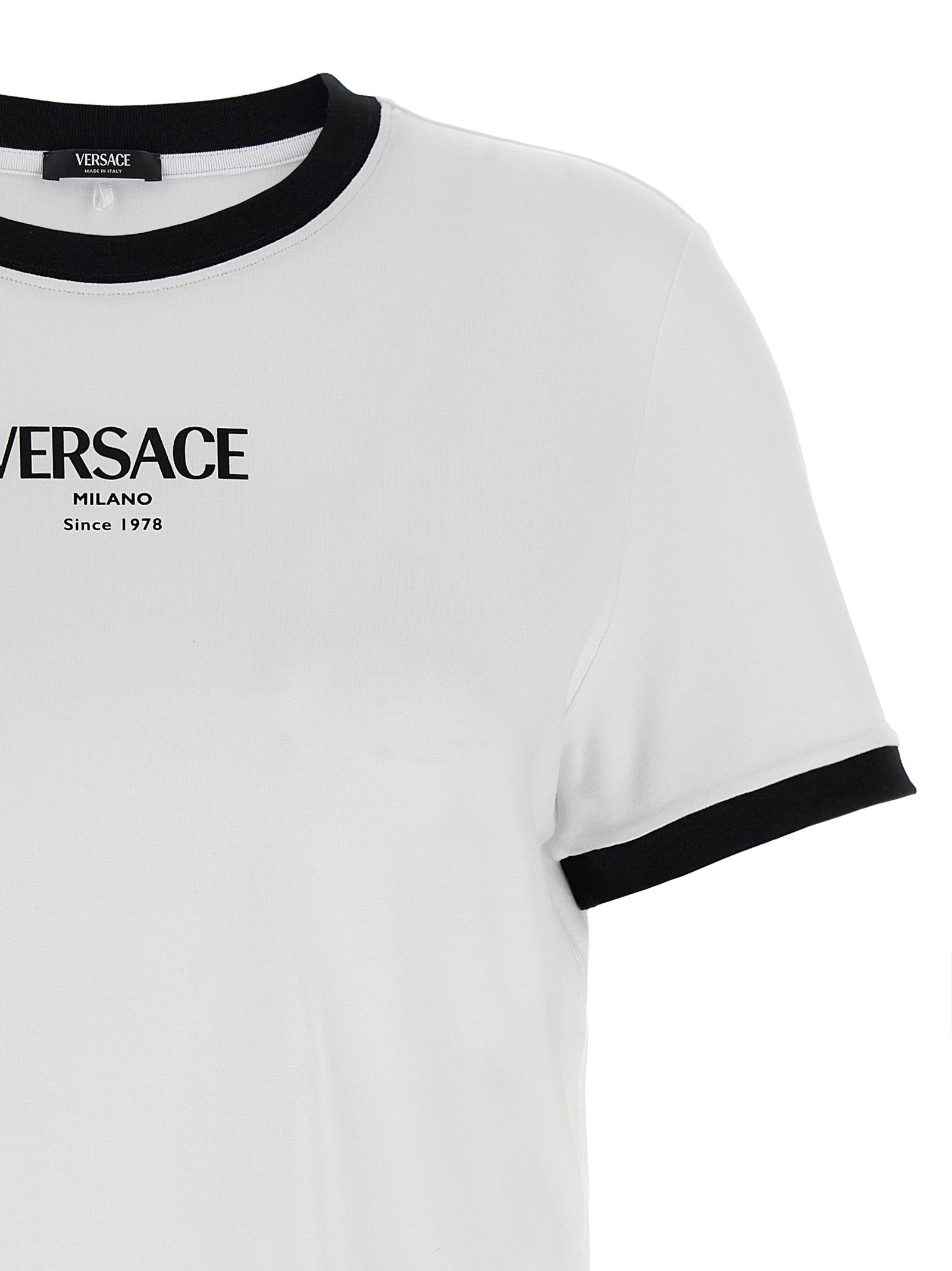 Bicolor Viscose T-Shirt