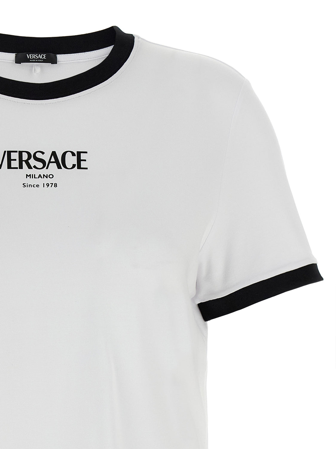 Bicolor Viscose T-Shirt