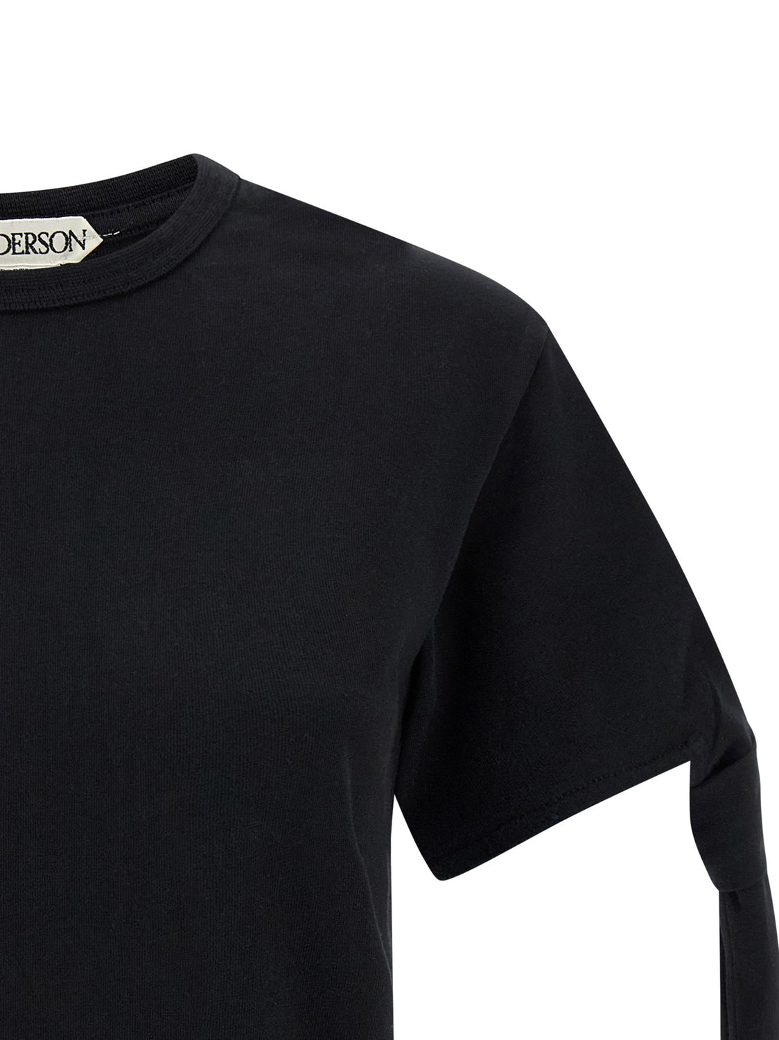 Black Cotton T-Shirt