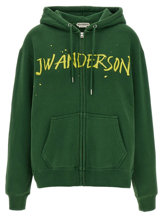 Bicolor Cotton Hoodie