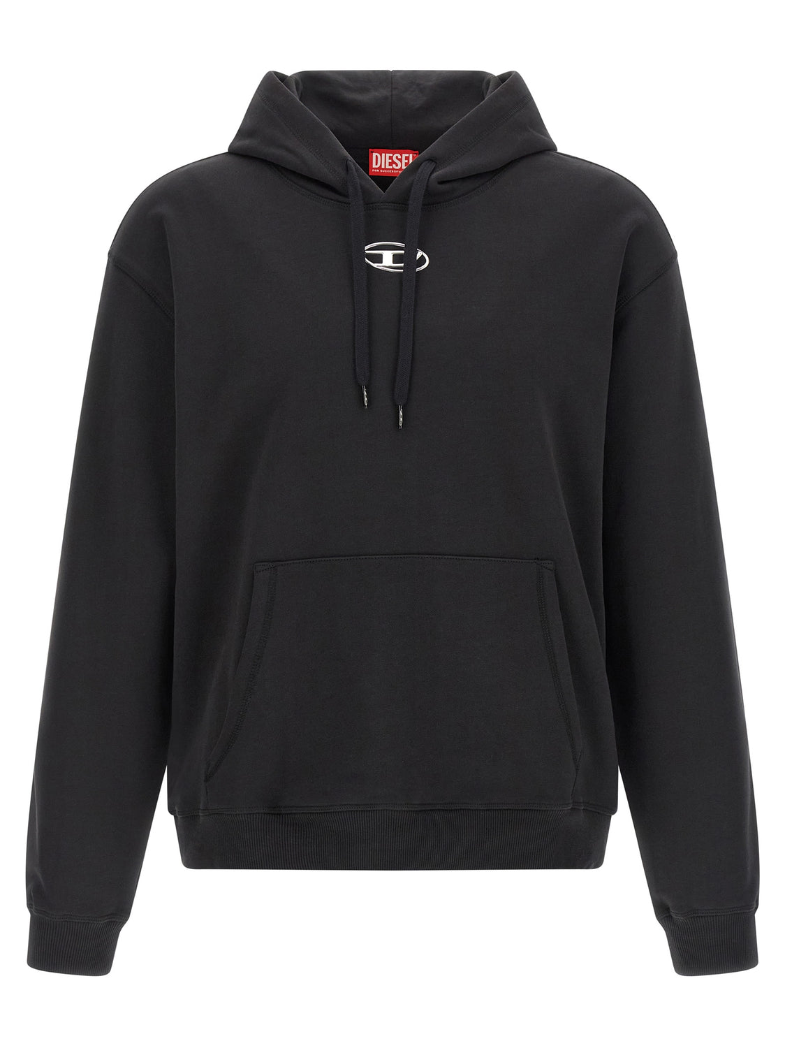 Black Cotton Sweatshirt