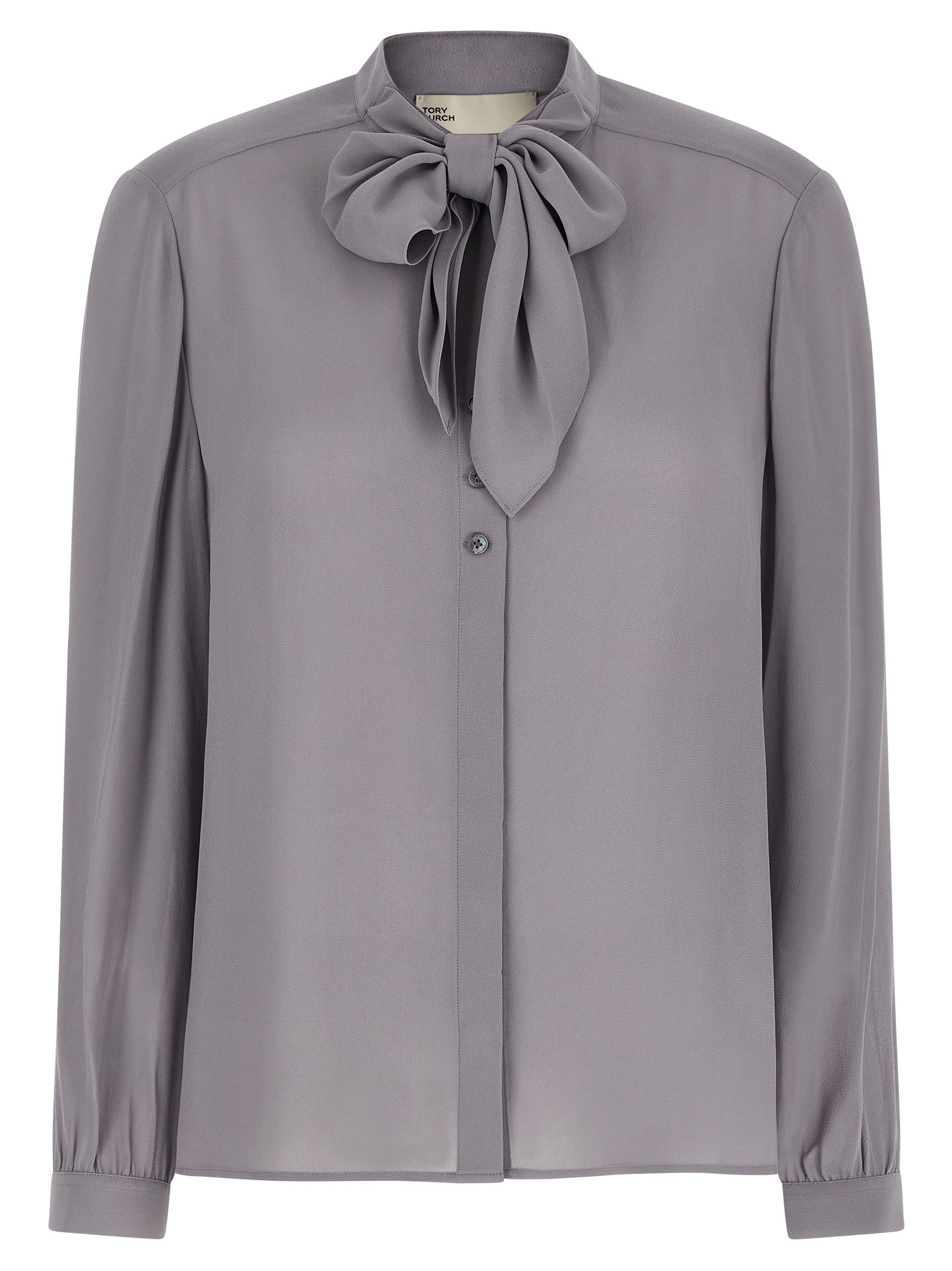Gray Viscose Blouse