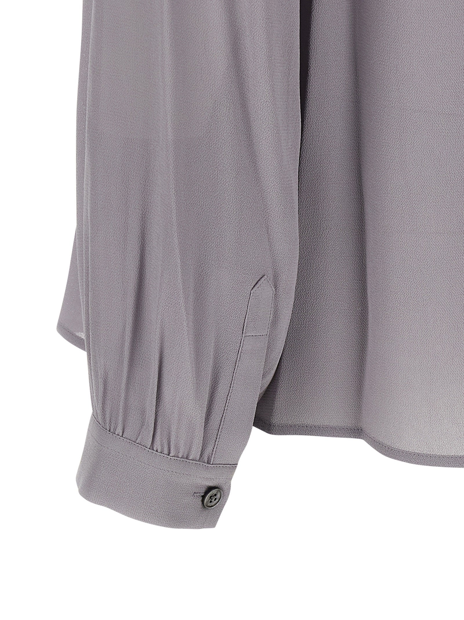 Gray Viscose Blouse