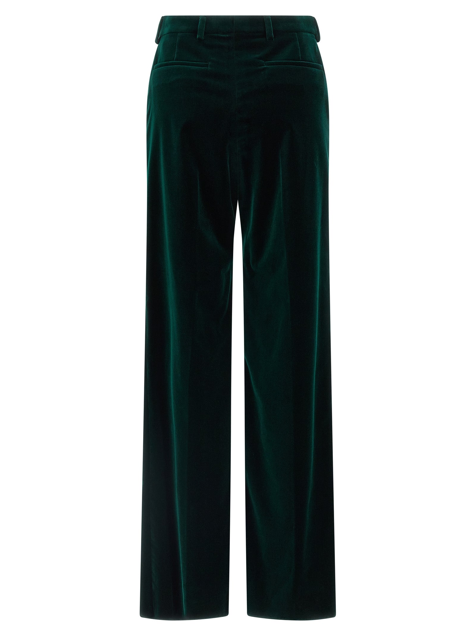 Bicolor Cotton Casual Pants