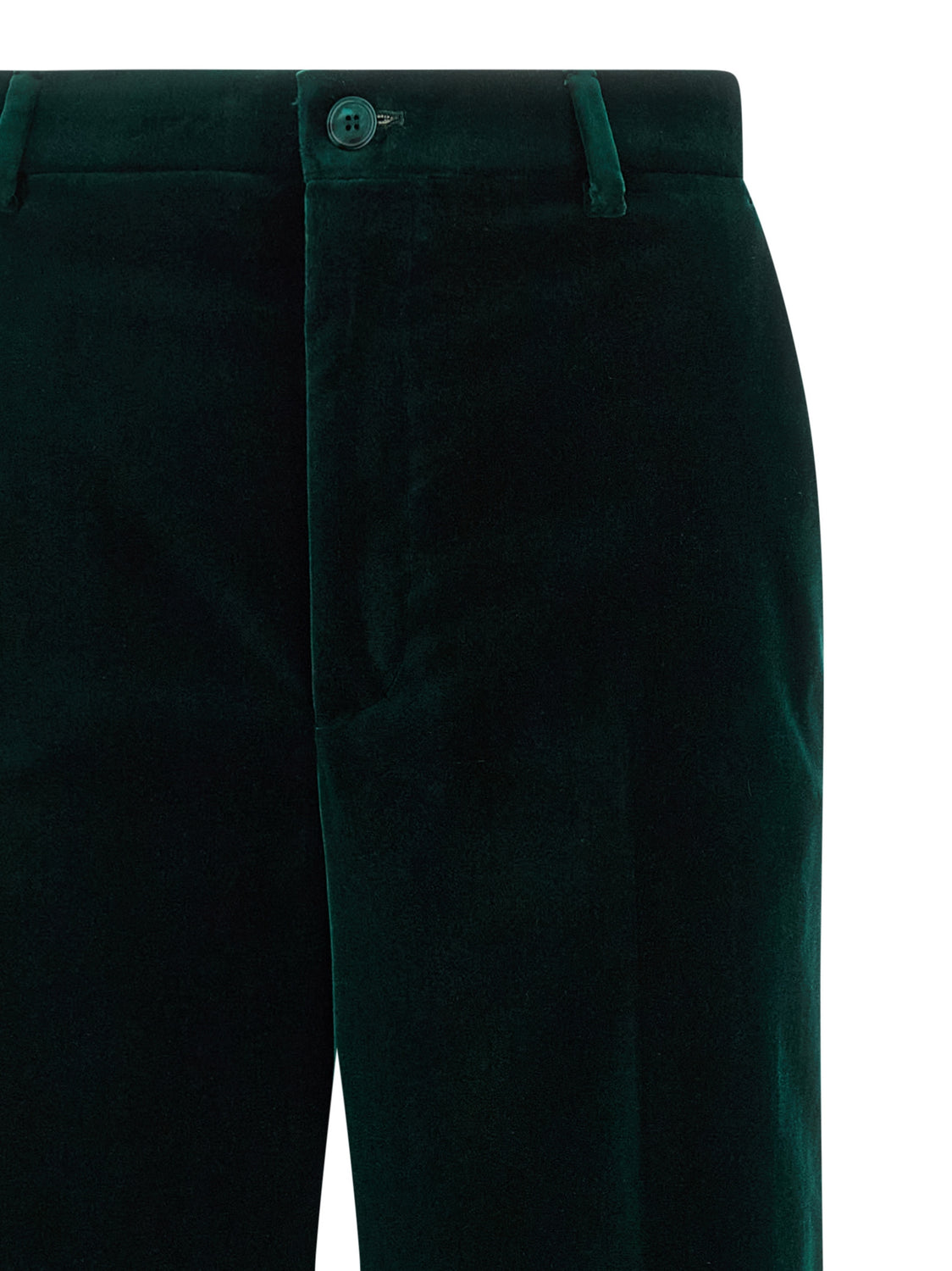 Bicolor Cotton Casual Pants