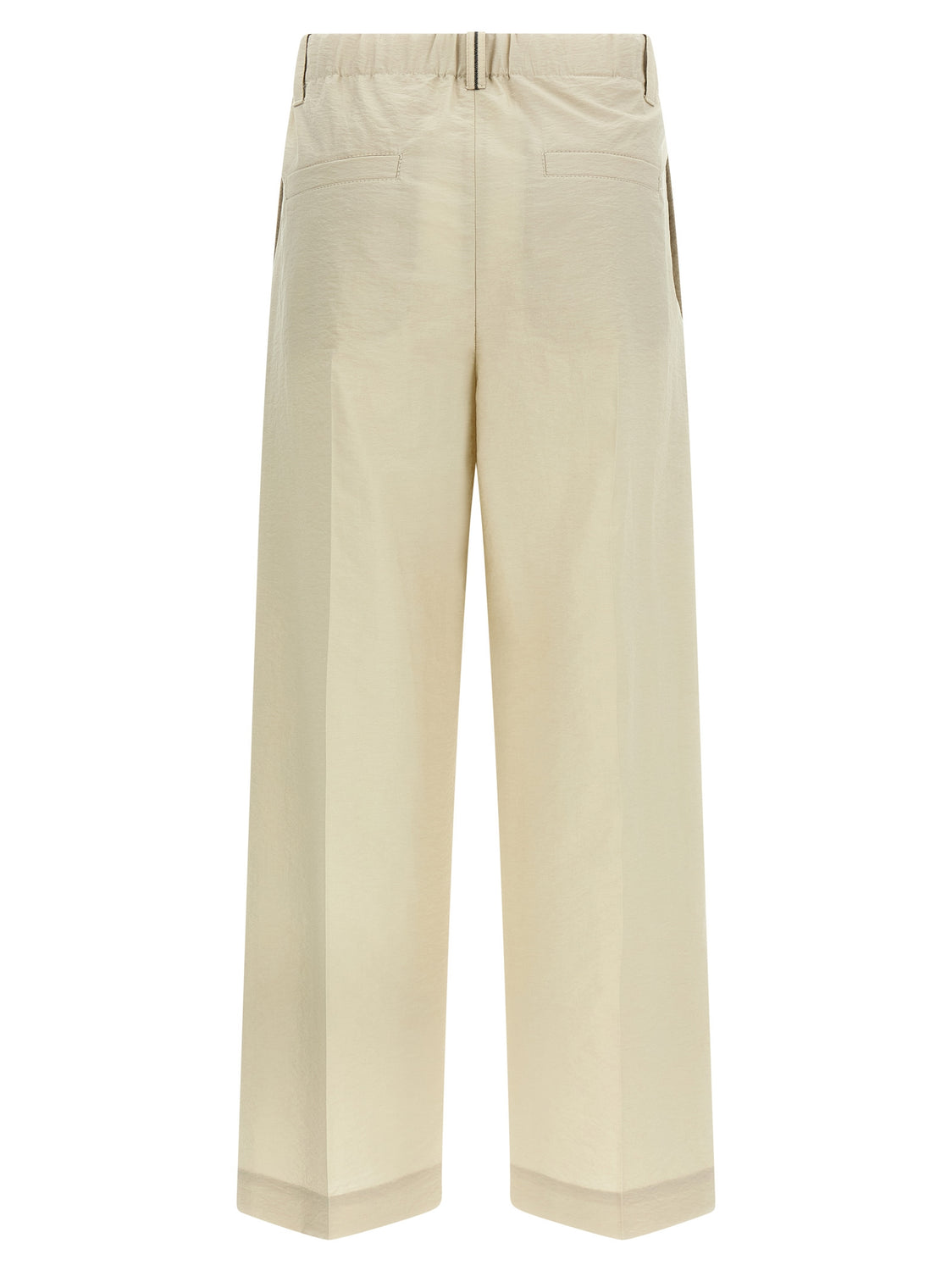 White Cotton Dress Pants