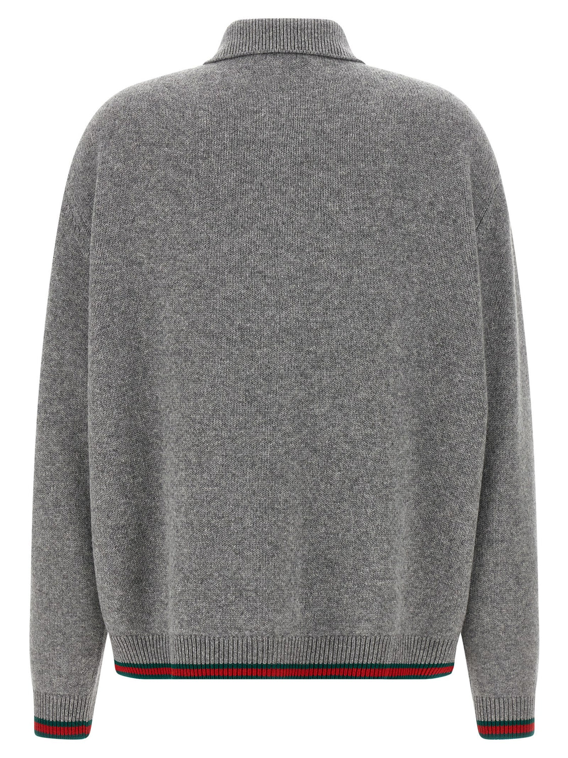 Gray Wool Cardigan