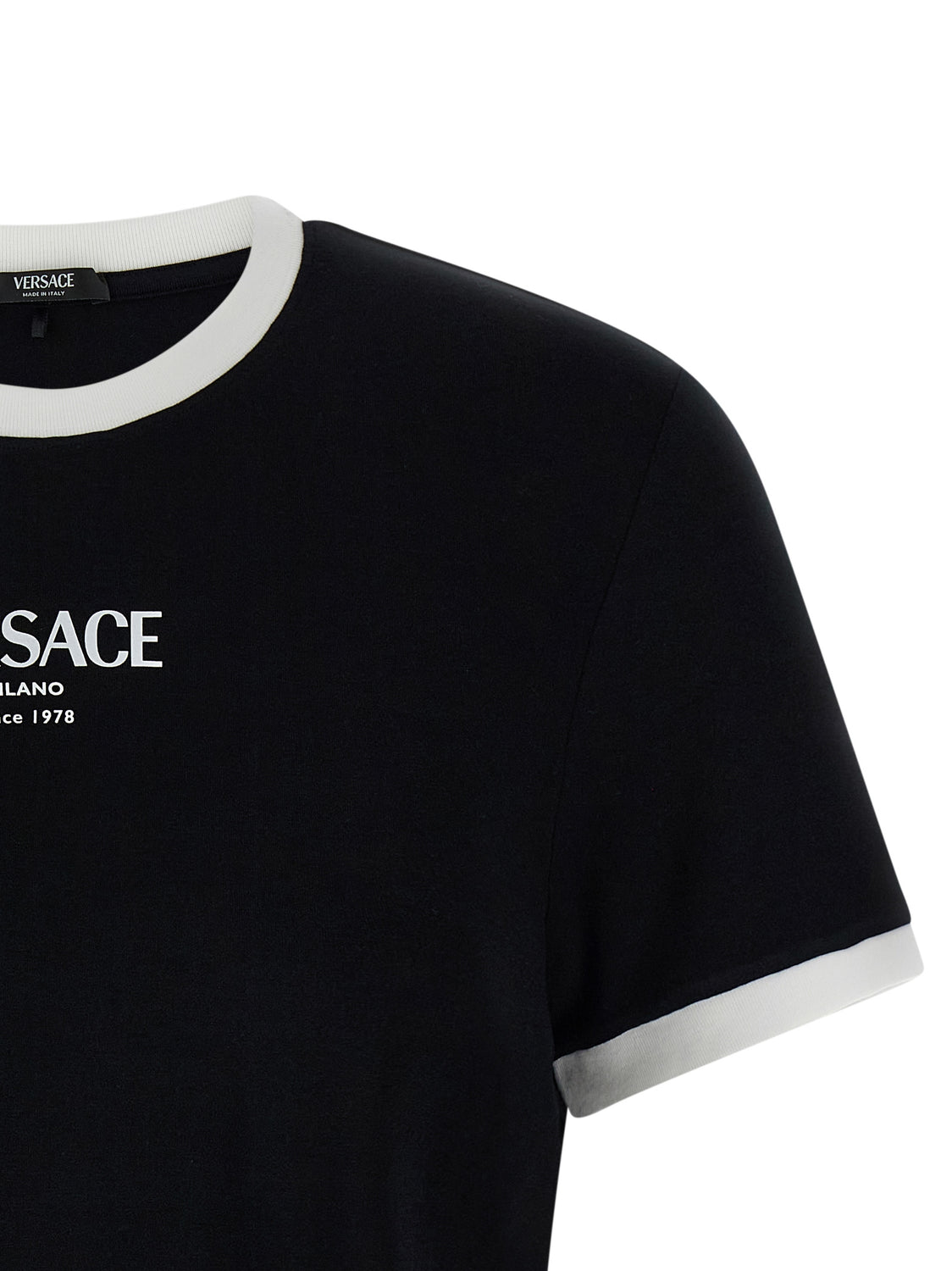 Bicolor Viscose T-Shirt