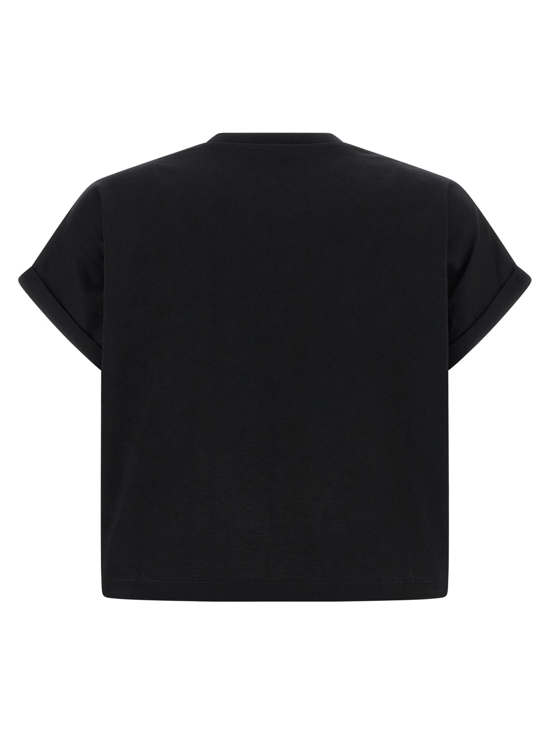 Black Cotton T-Shirt