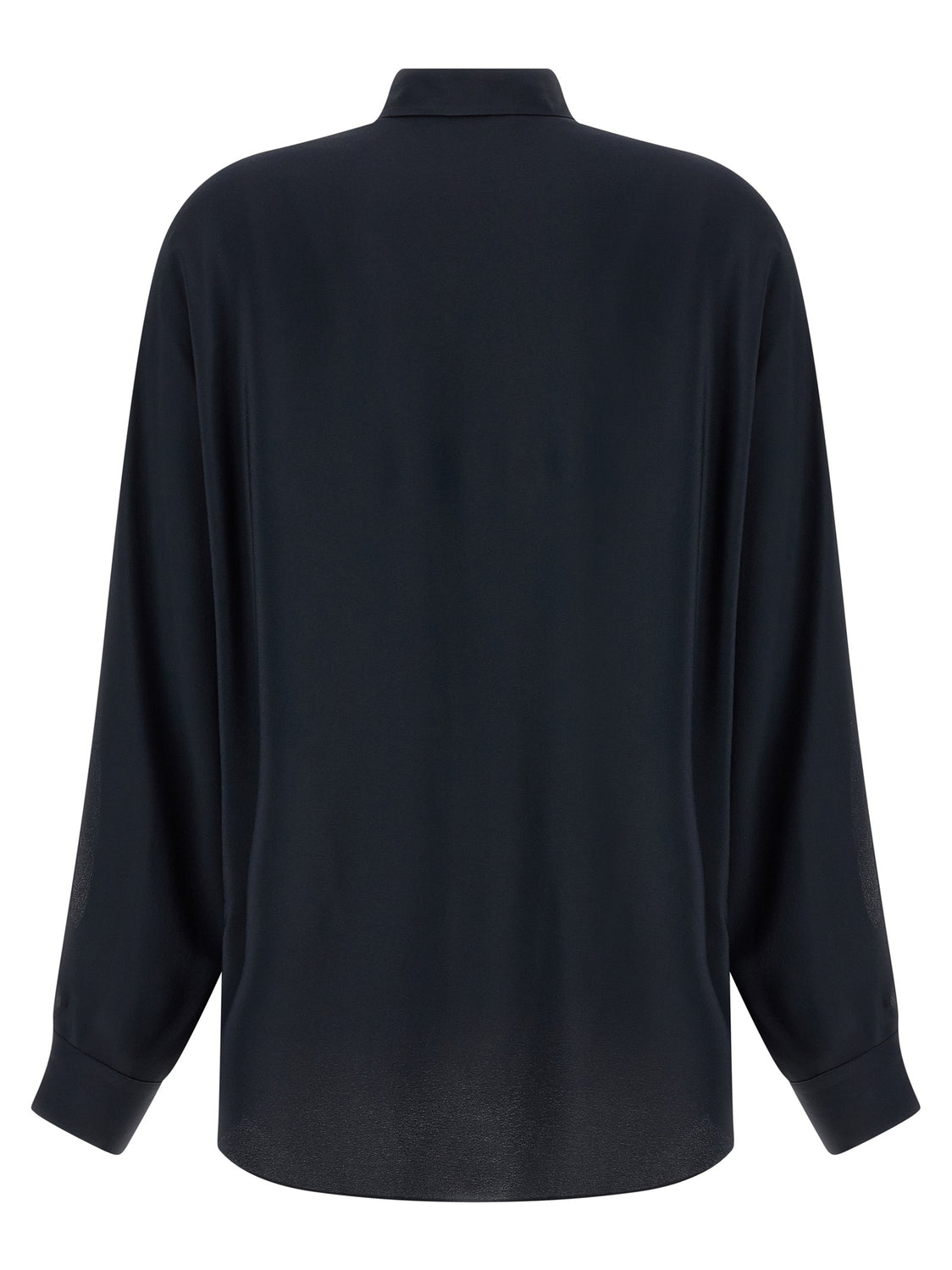 Blue Acetate Blouse