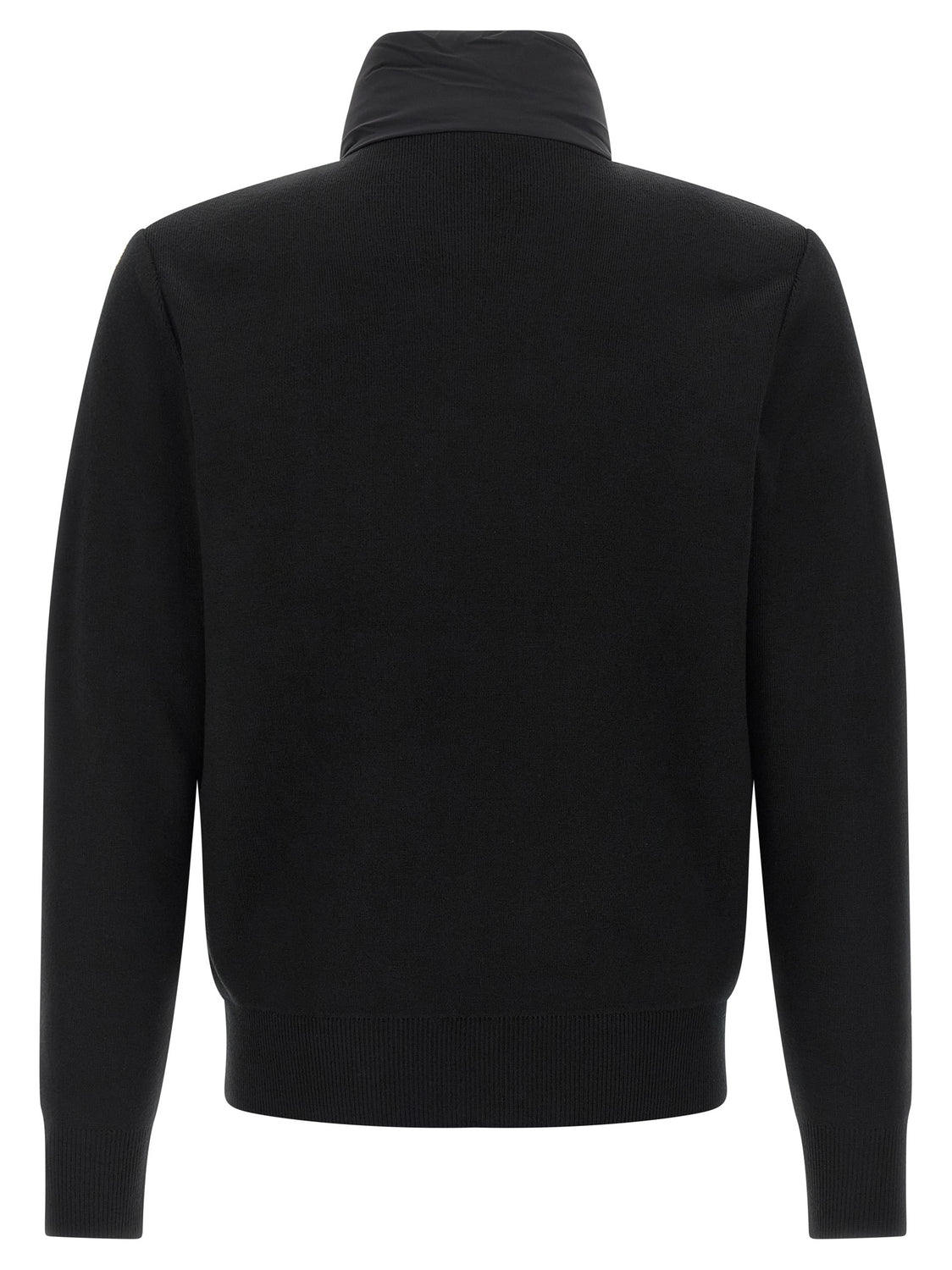 Blue Nylon Cardigan