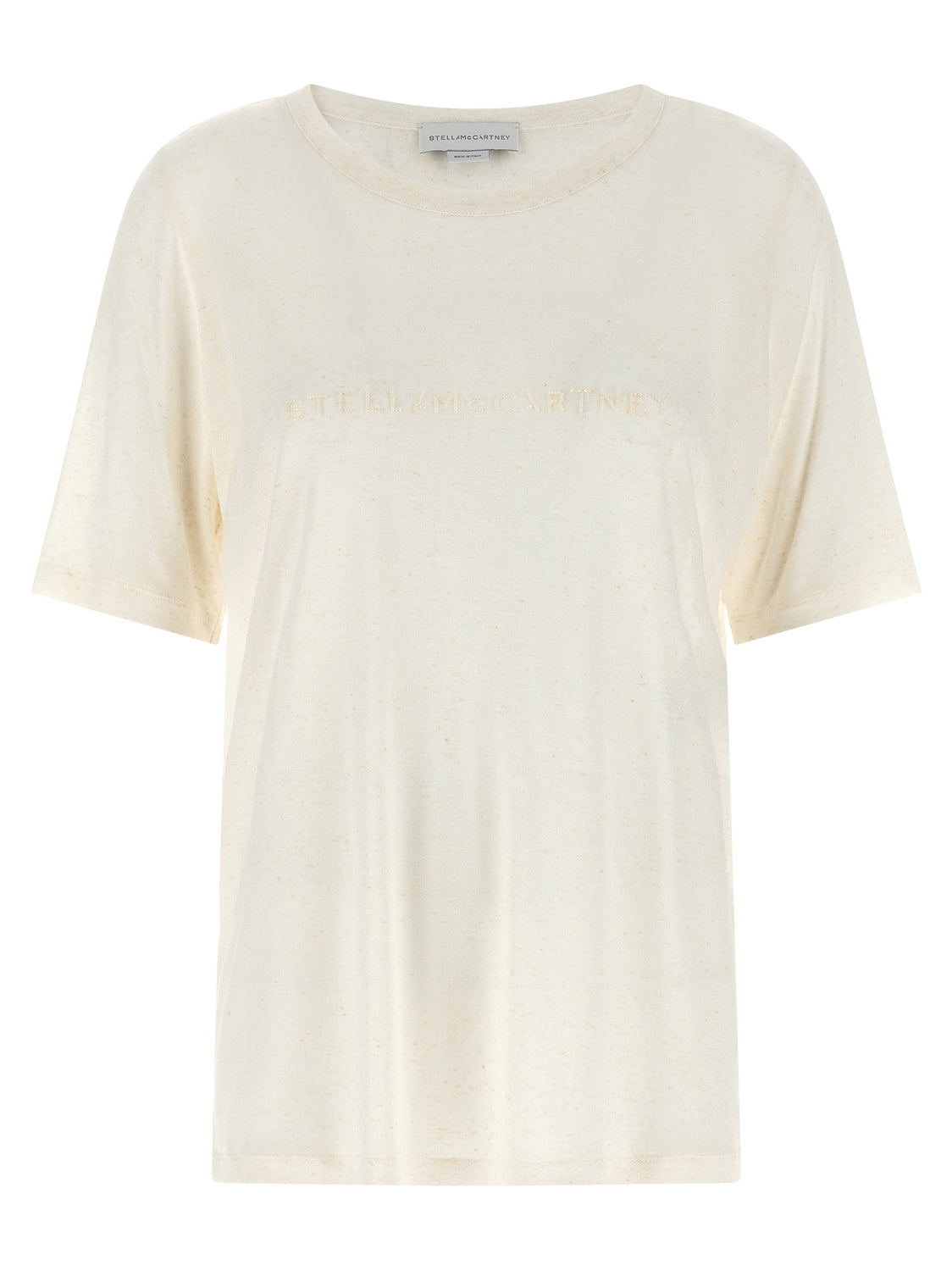 White Viscose T-Shirt