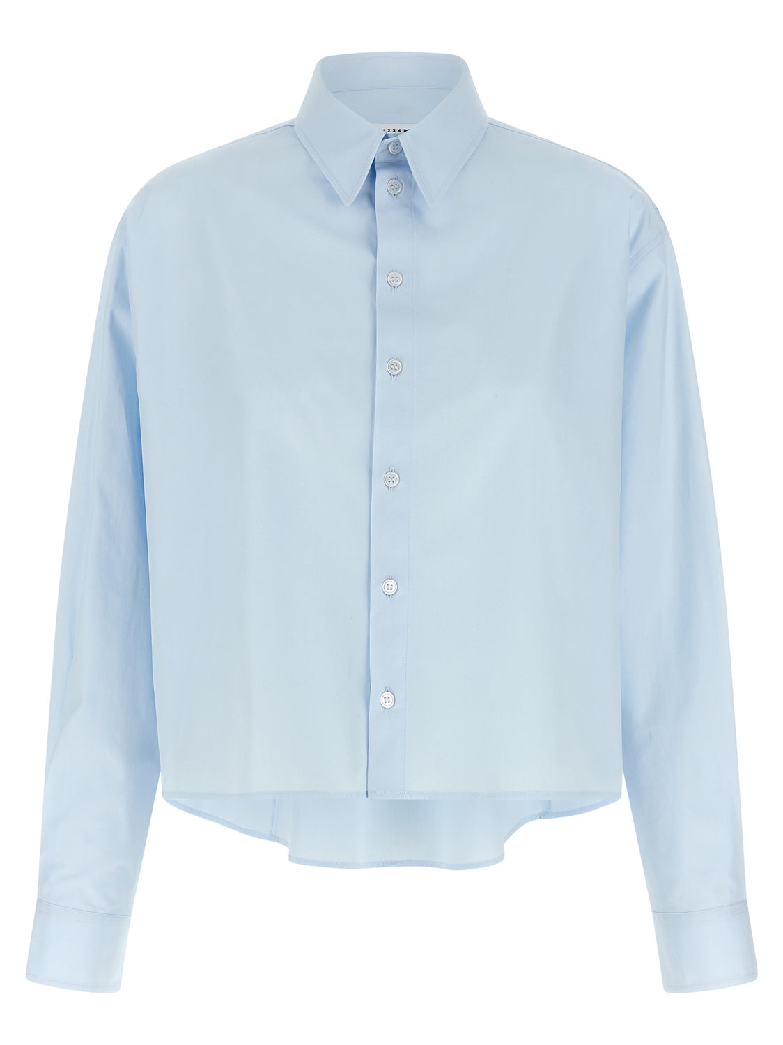 Blue Cotton Blouse