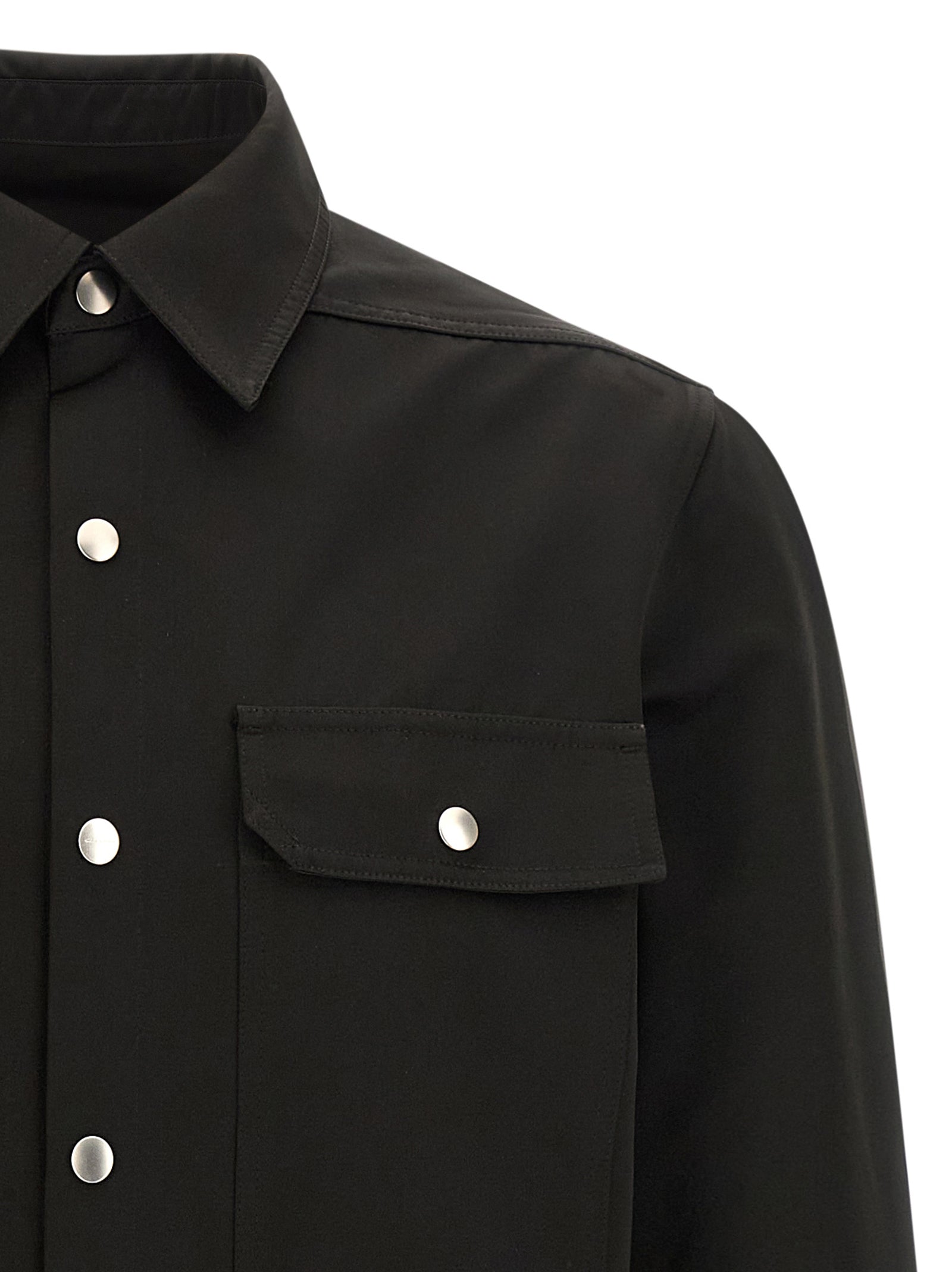 Black Polyester Blouse