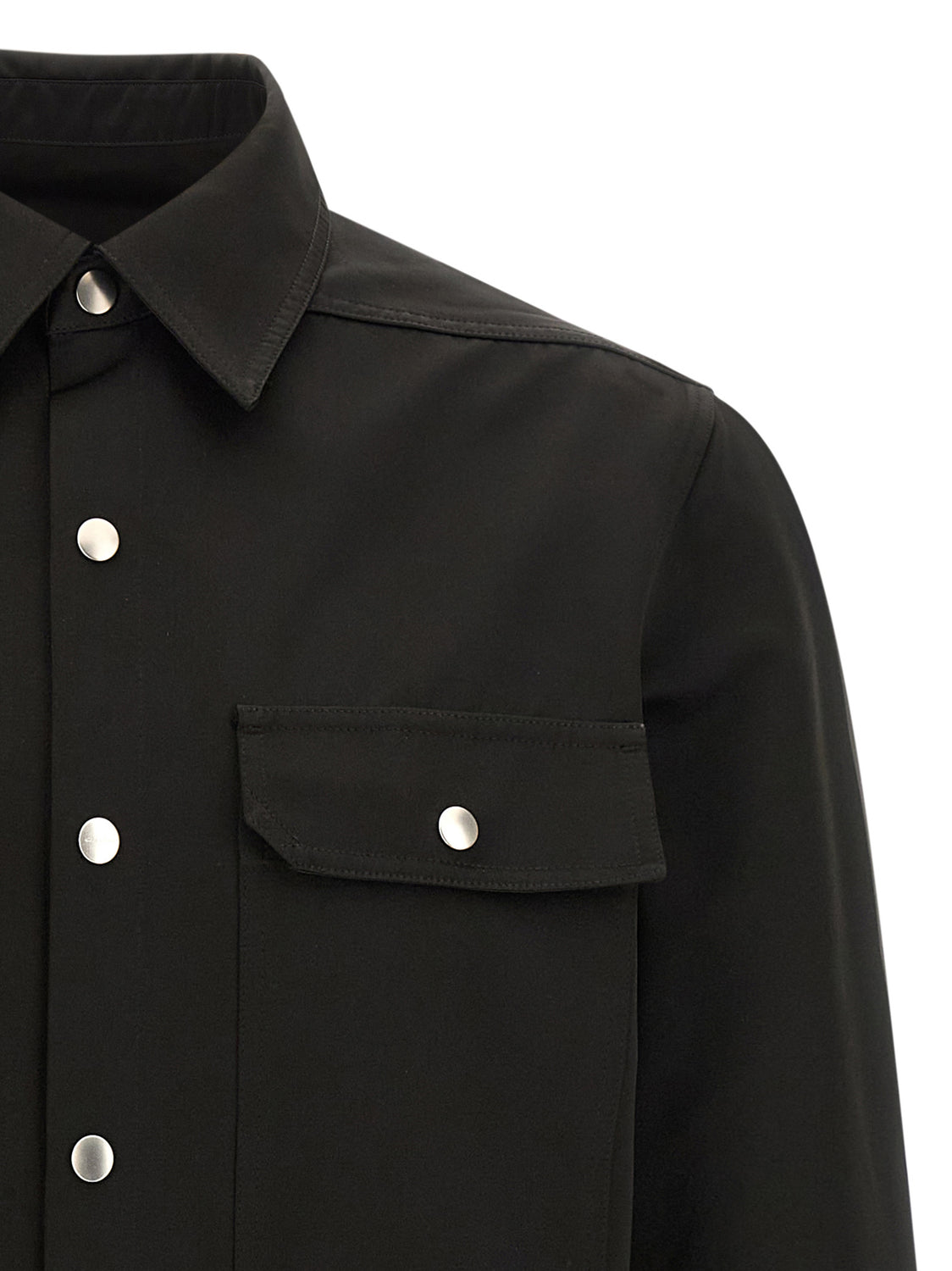 Black Polyester Blouse
