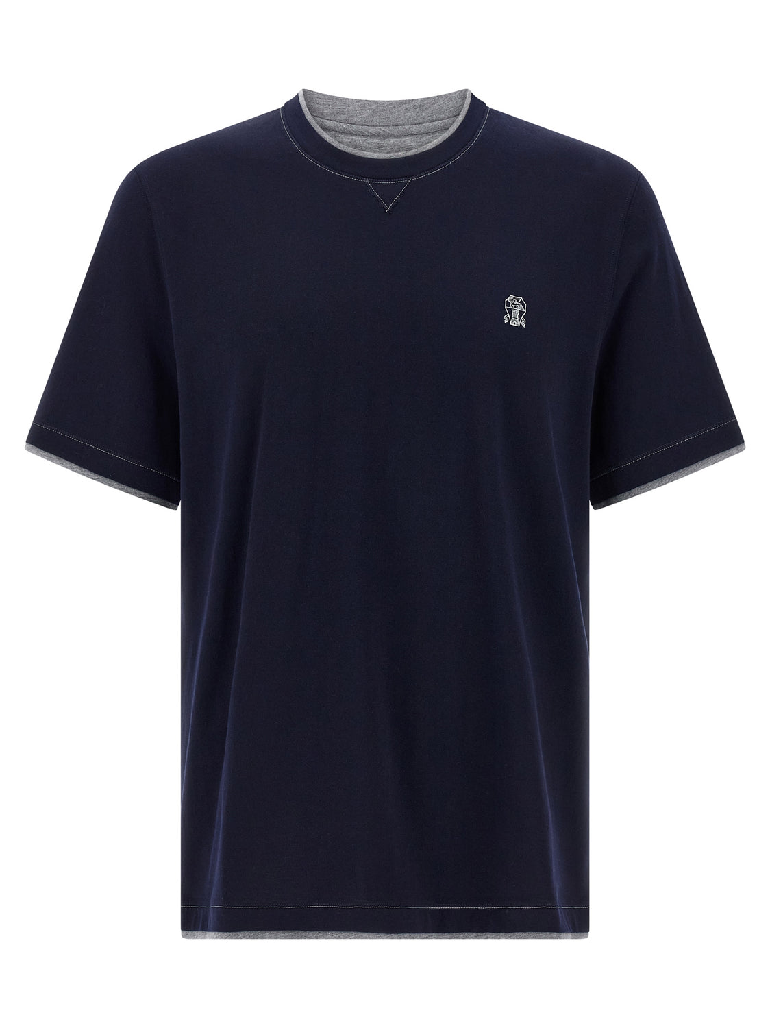 Blue Cotton T-Shirt