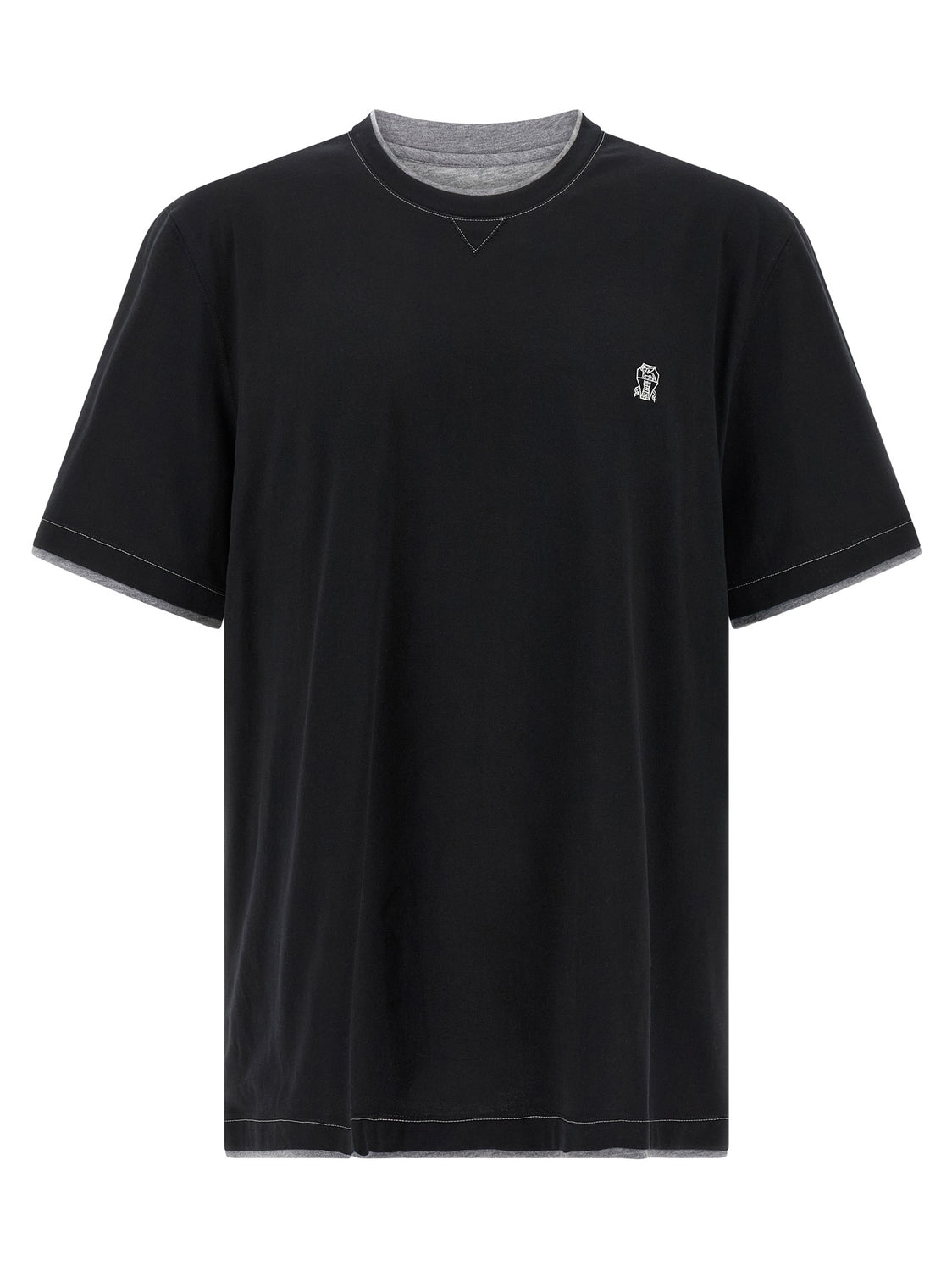 Black Cotton T-Shirt