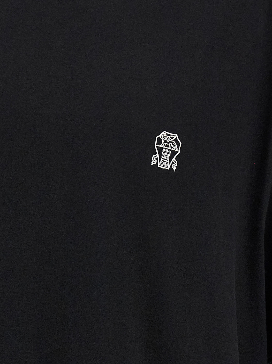 Black Cotton T-Shirt