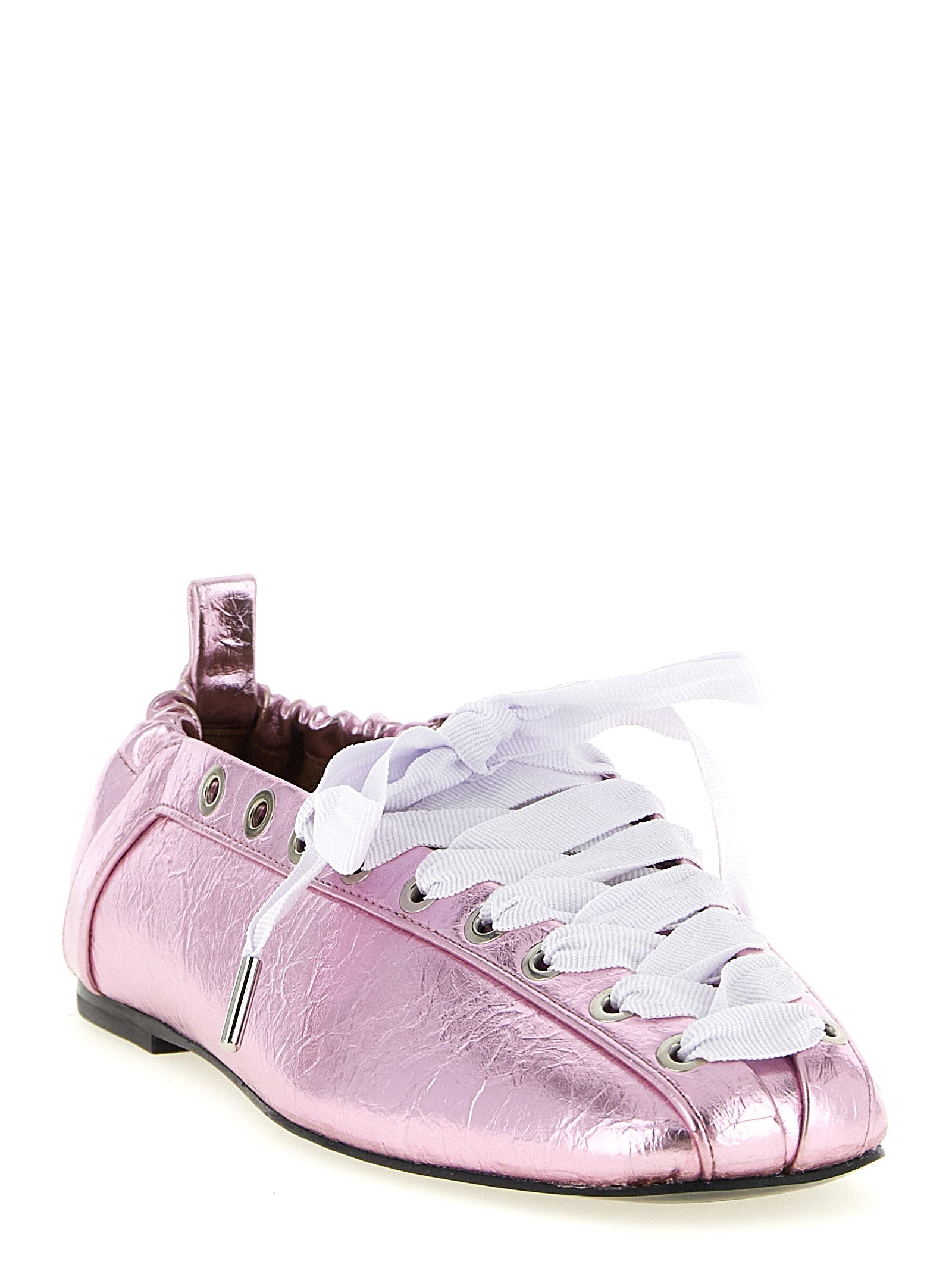 Multicolor Polyethylene Ballet Flats