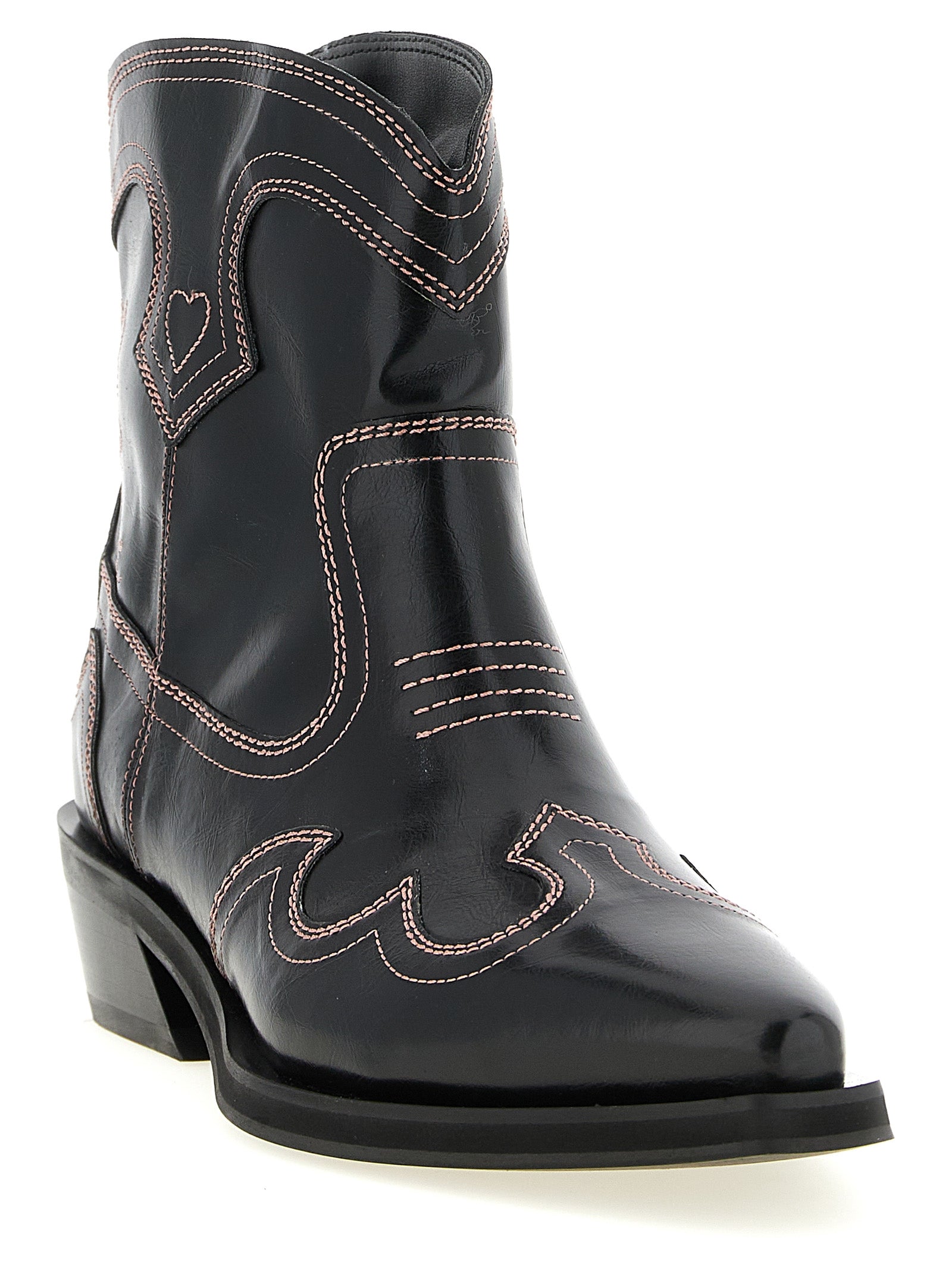 Black Polyethylene Chelsea Boots