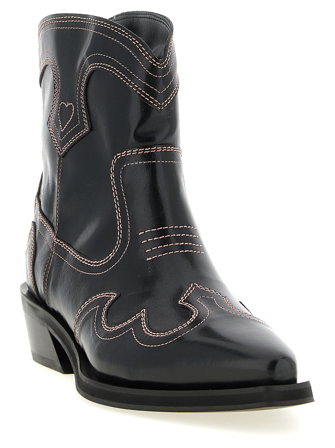 Black Polyethylene Chelsea Boots