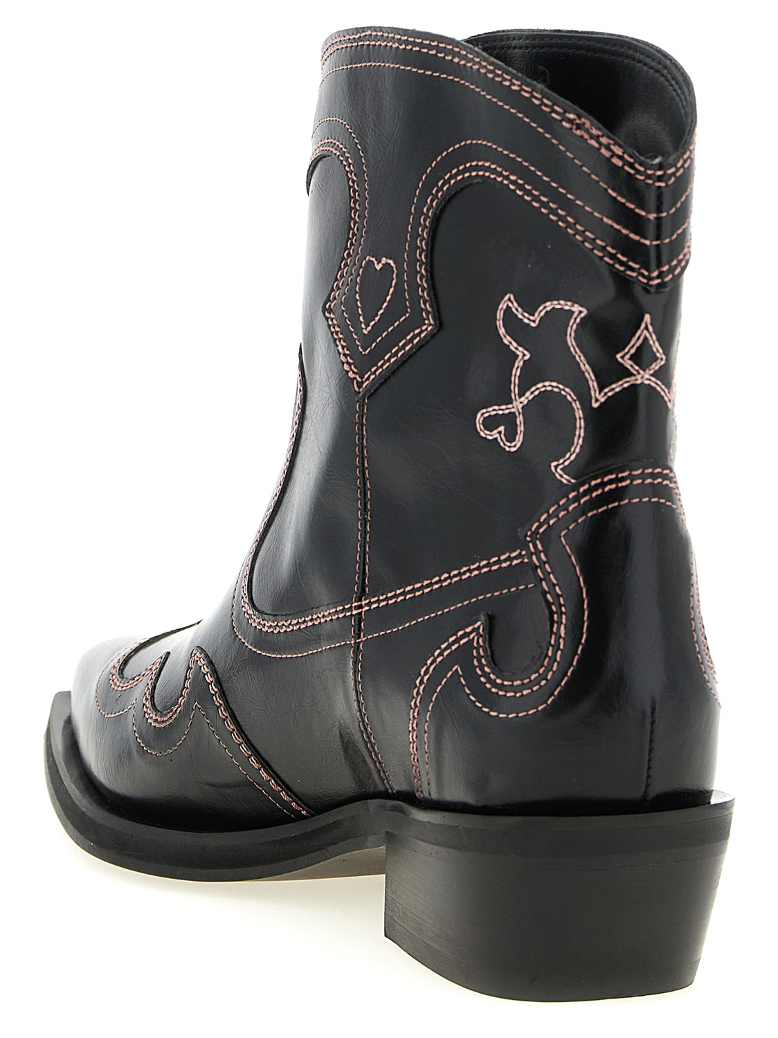 Black Polyethylene Chelsea Boots