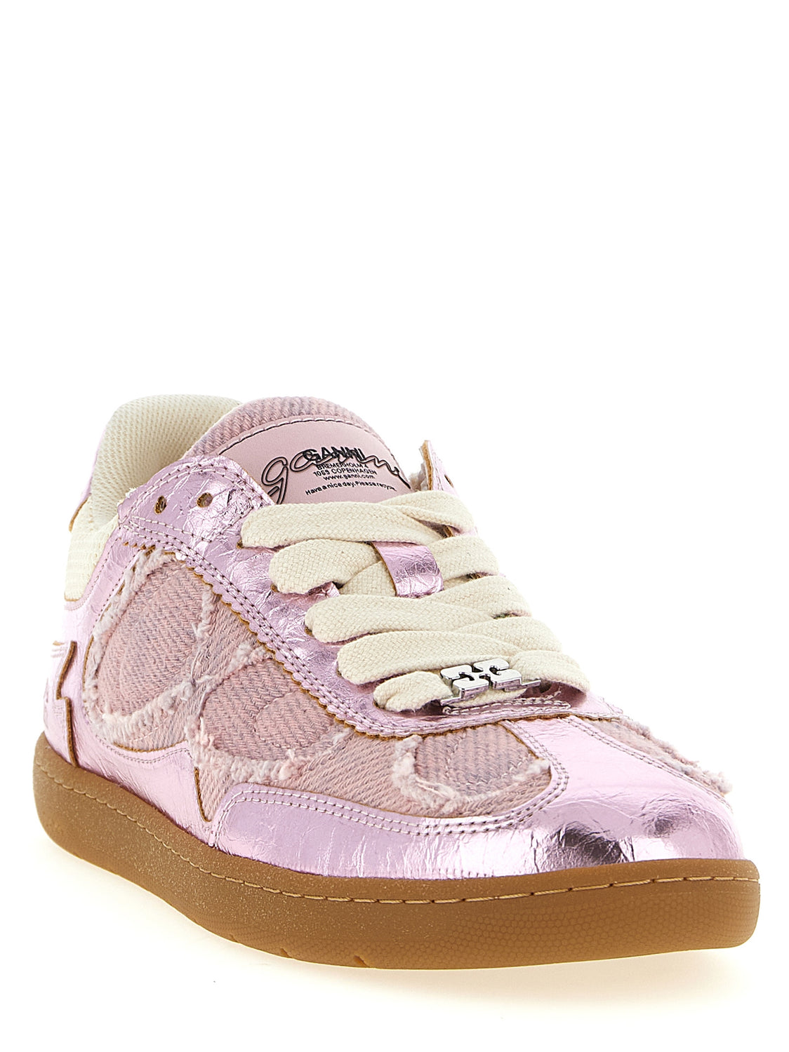 Multicolor Polyethylene Low Top Sneakers