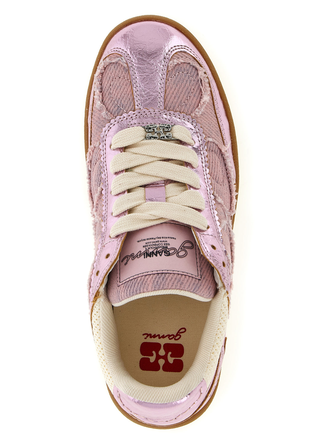 Multicolor Polyethylene Low Top Sneakers
