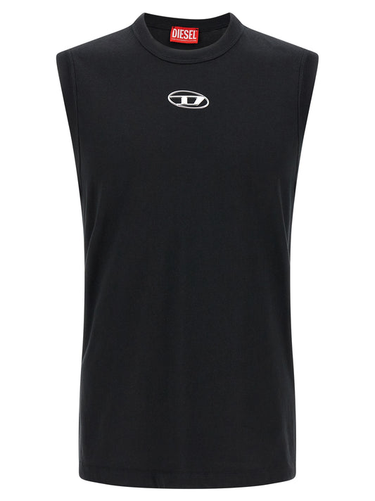 Black Cotton T-Shirt