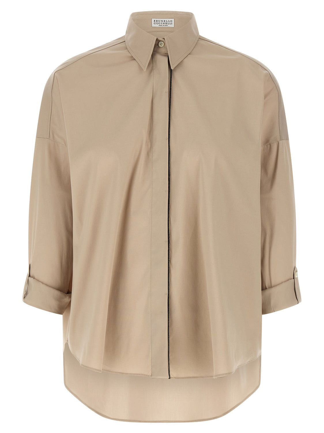 Beige Cotton Blouse