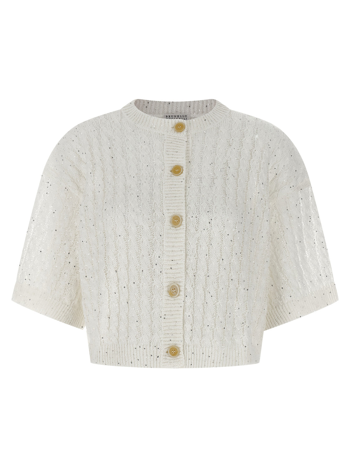 White Linen Cardigan