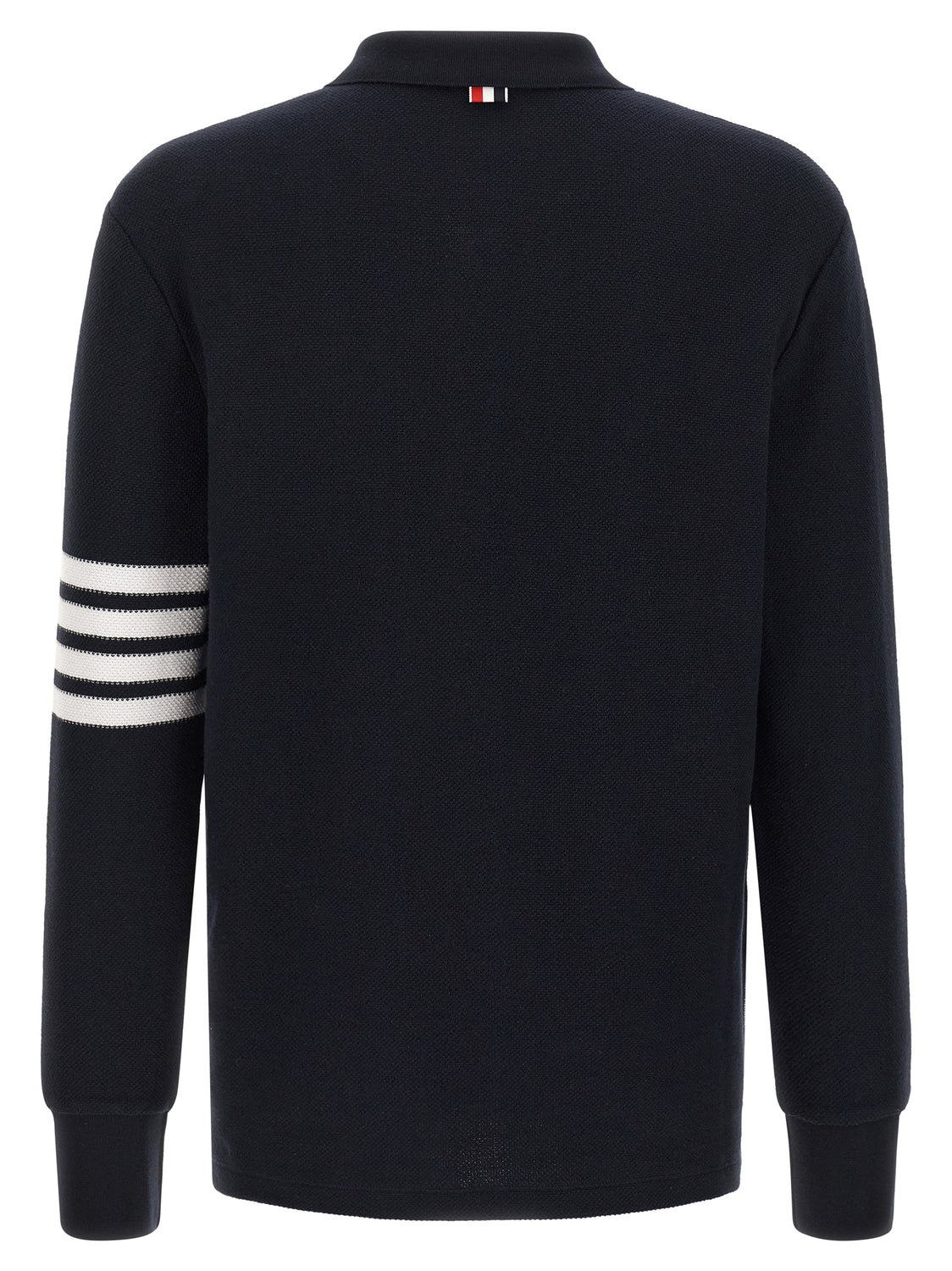 Blue Cotton Polo Shirt