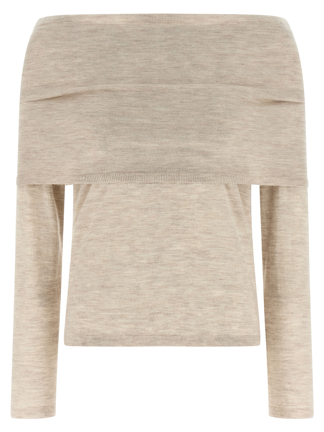 Beige Cashmere Cardigan