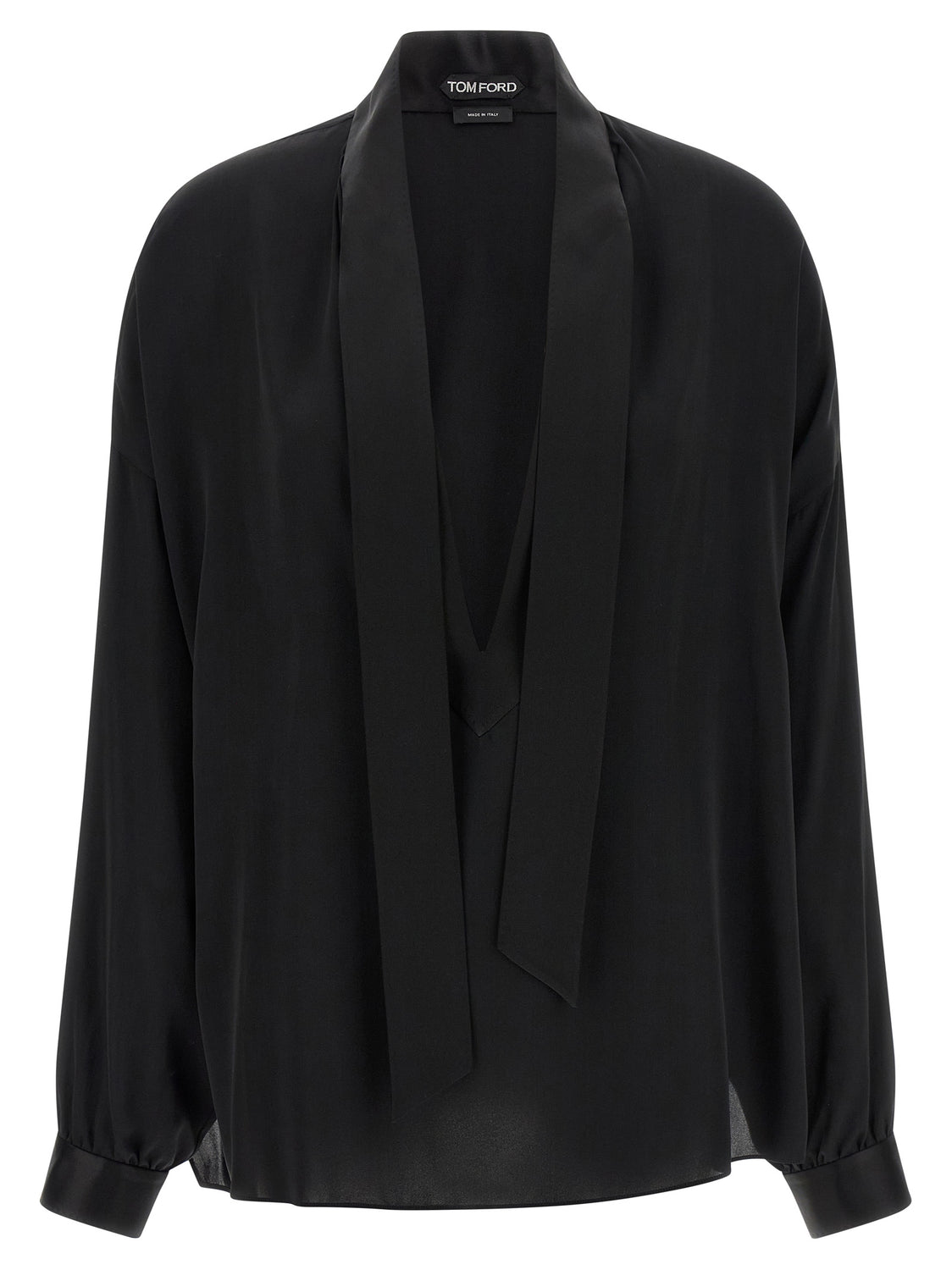 Black Silk Blouse