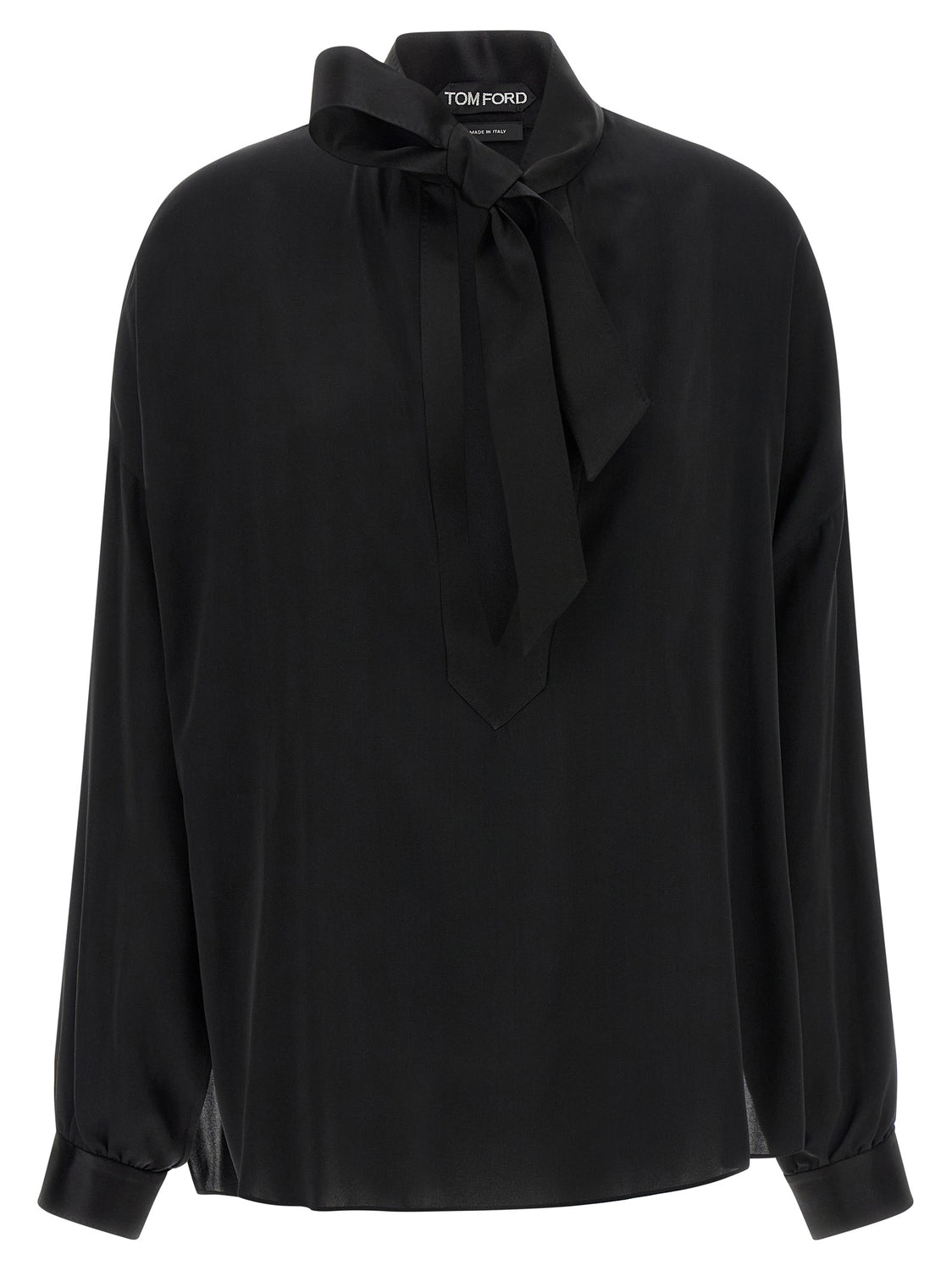Black Silk Blouse